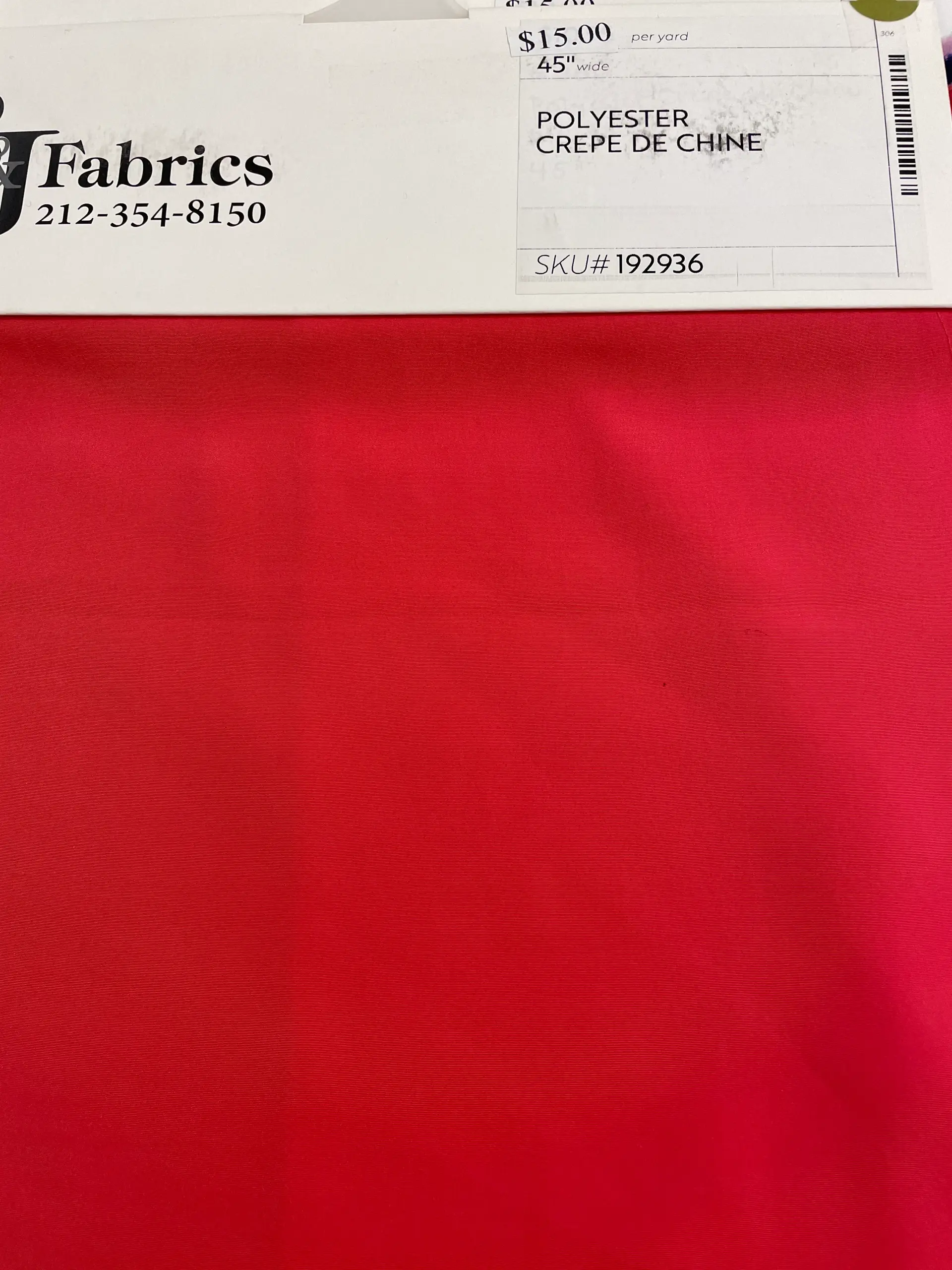 Polyester Crepe de Chine