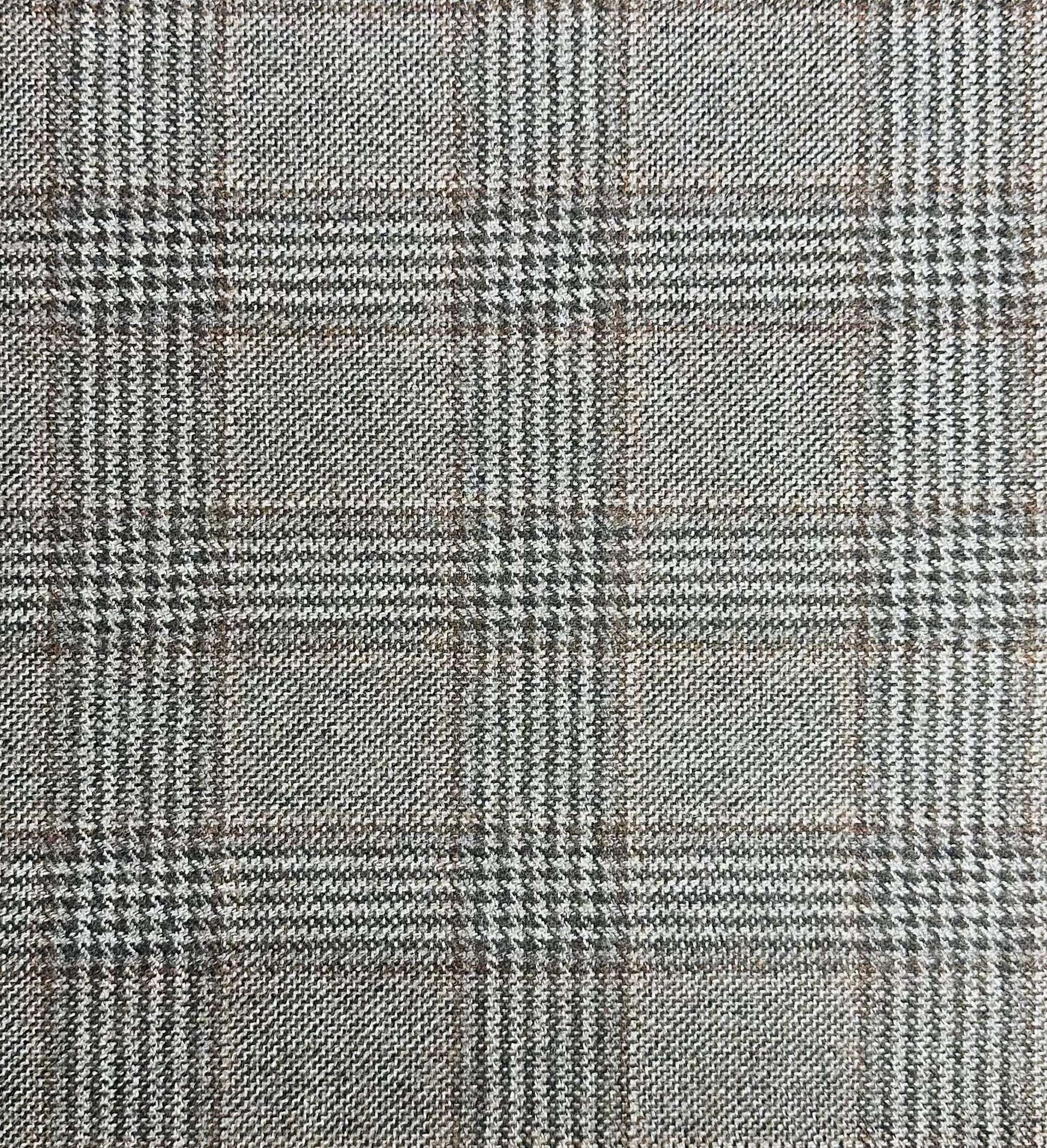 Made in Italy 100% Wool Plaid