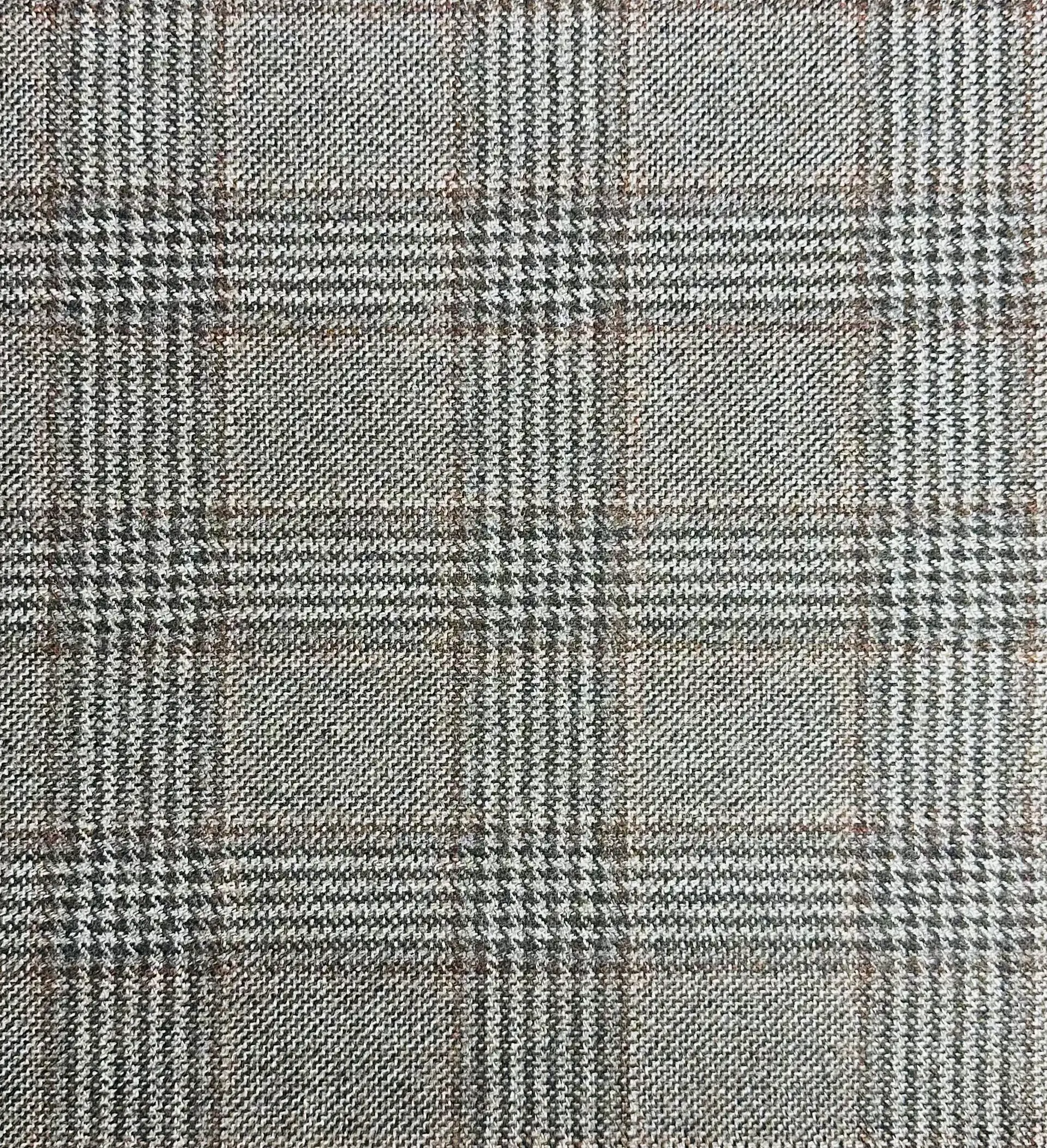 Made in Italy 100% Wool Plaid