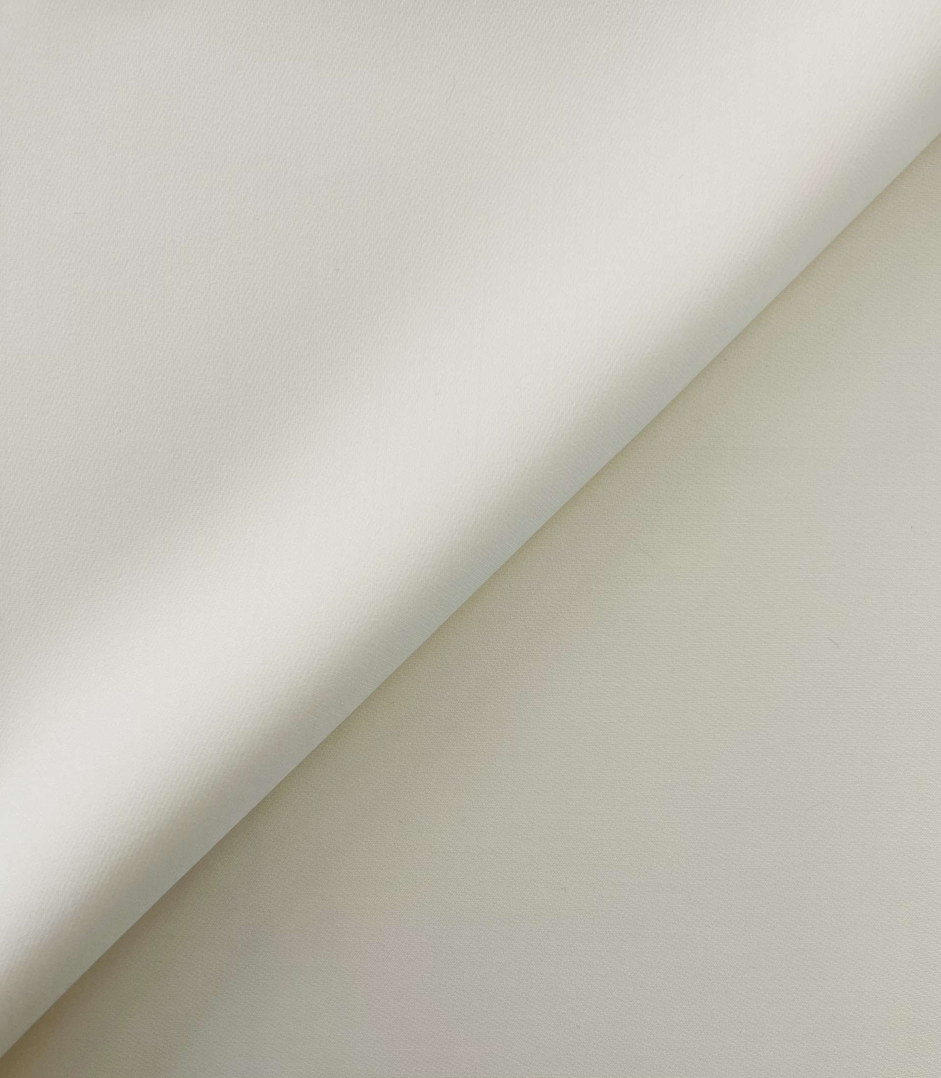 Italian Heavy Silk and Wool in Silk White