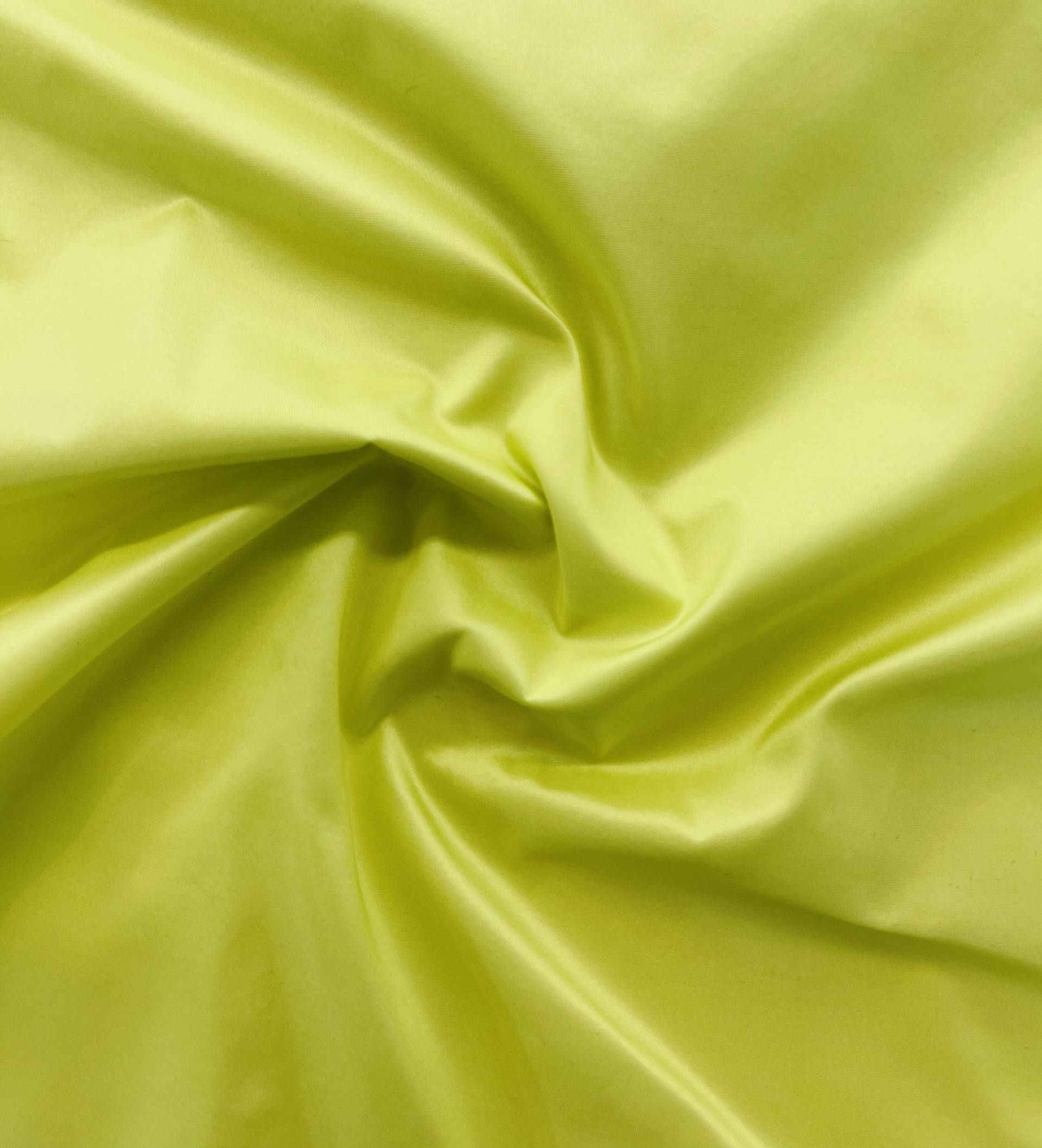 Pure Silk Taffeta in Honeydew