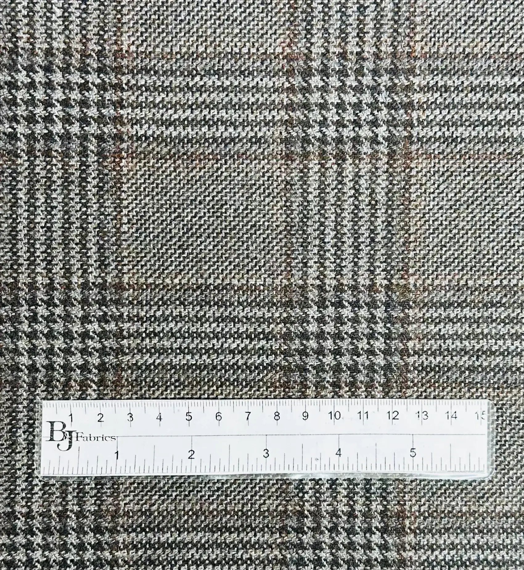 Made in Italy 100% Wool Plaid