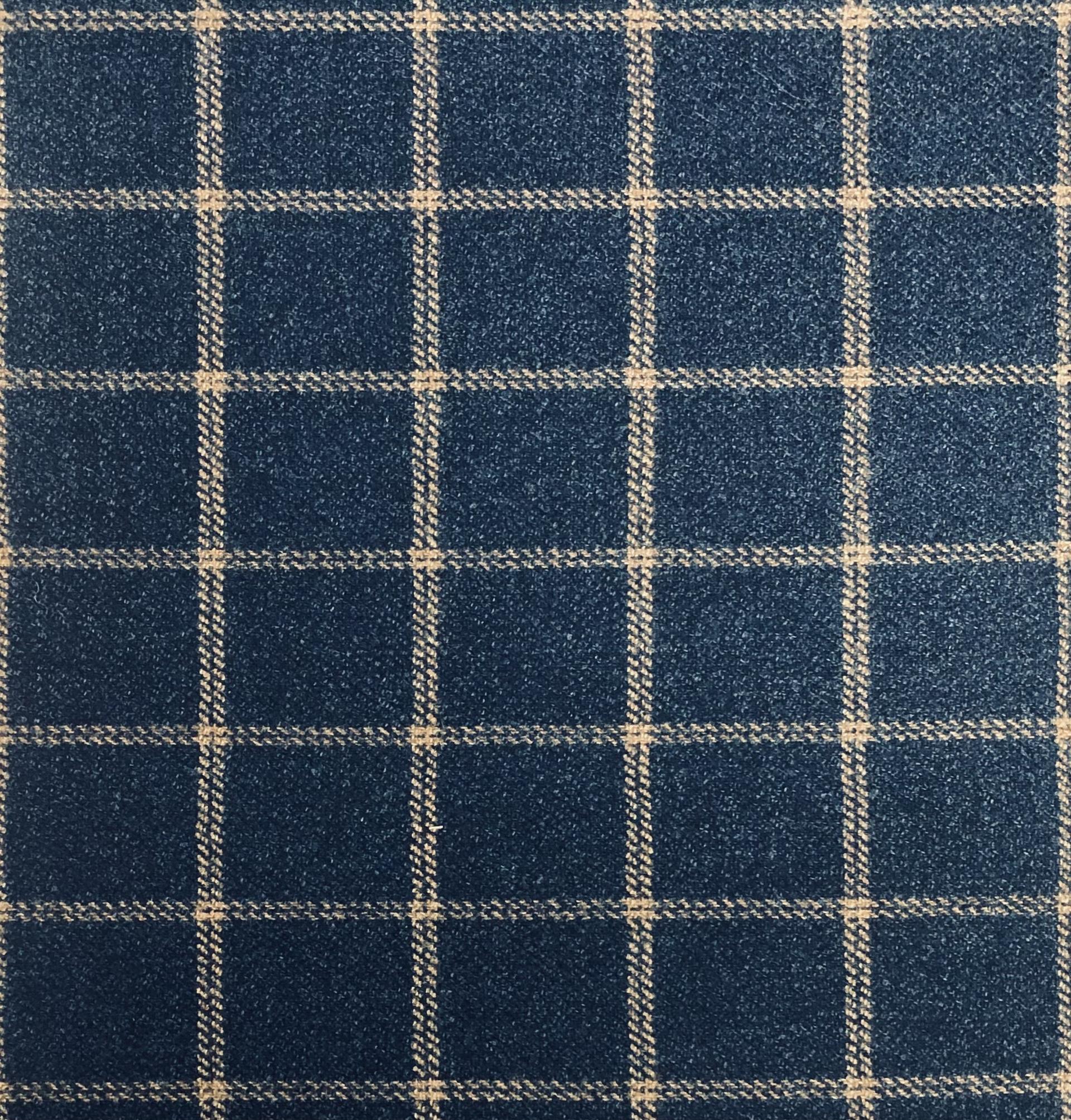 Wool Cashmere Windowpane