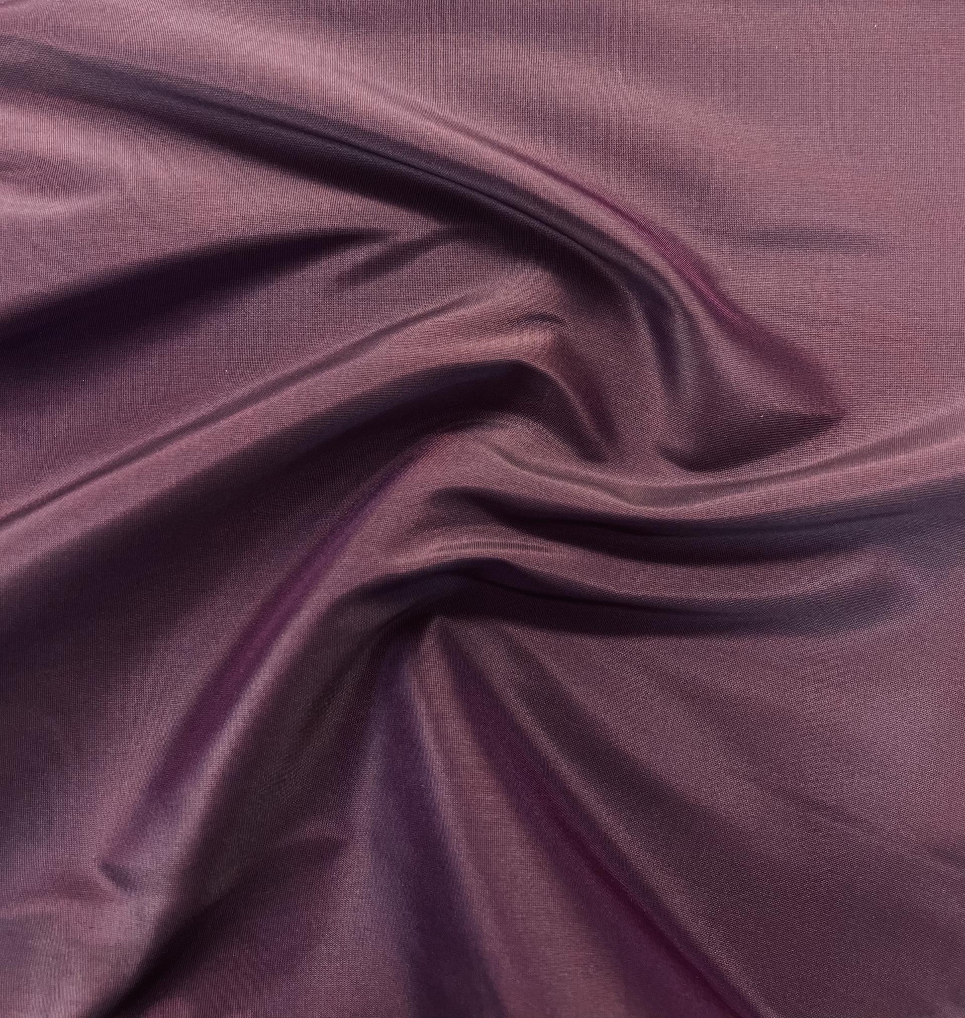 Iridescent Silk Taffeta in Purple/Blue