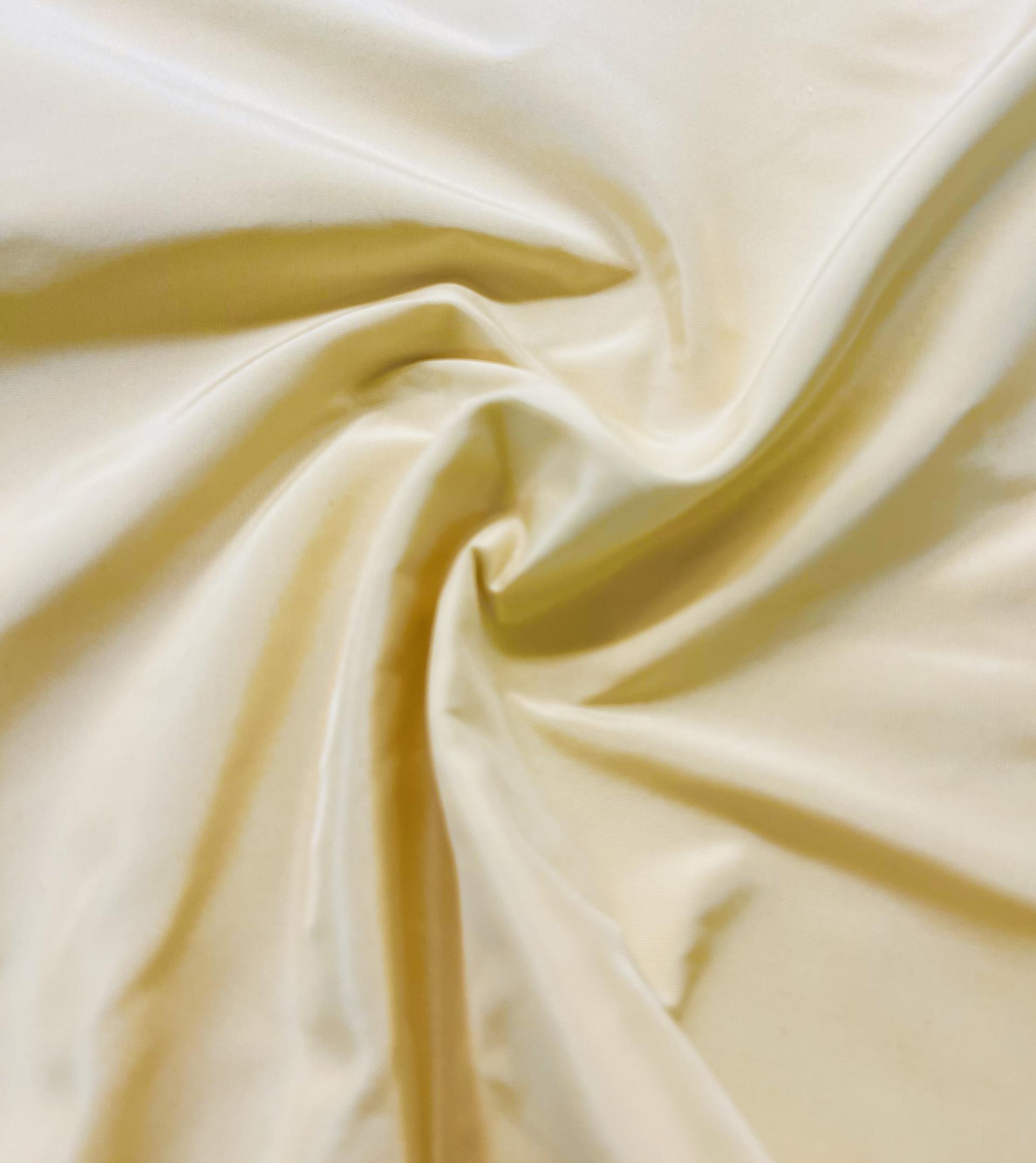 Pure Silk Taffeta in Champagne