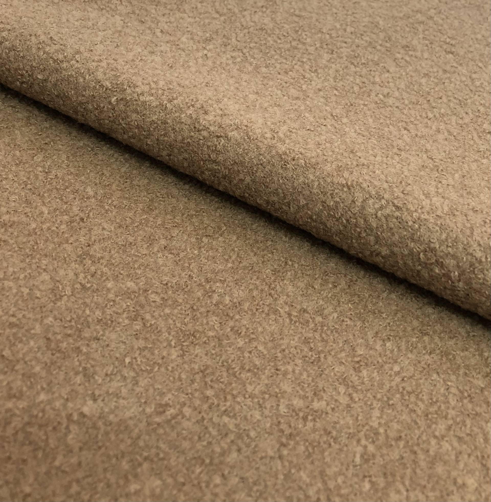 Wool/Nylon Boucle Knit