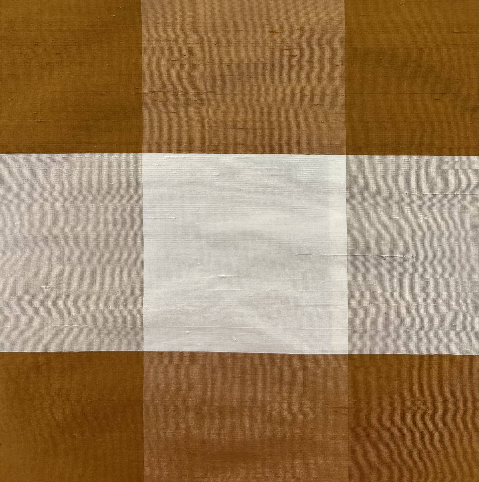 Pure Silk Shantung Gingham