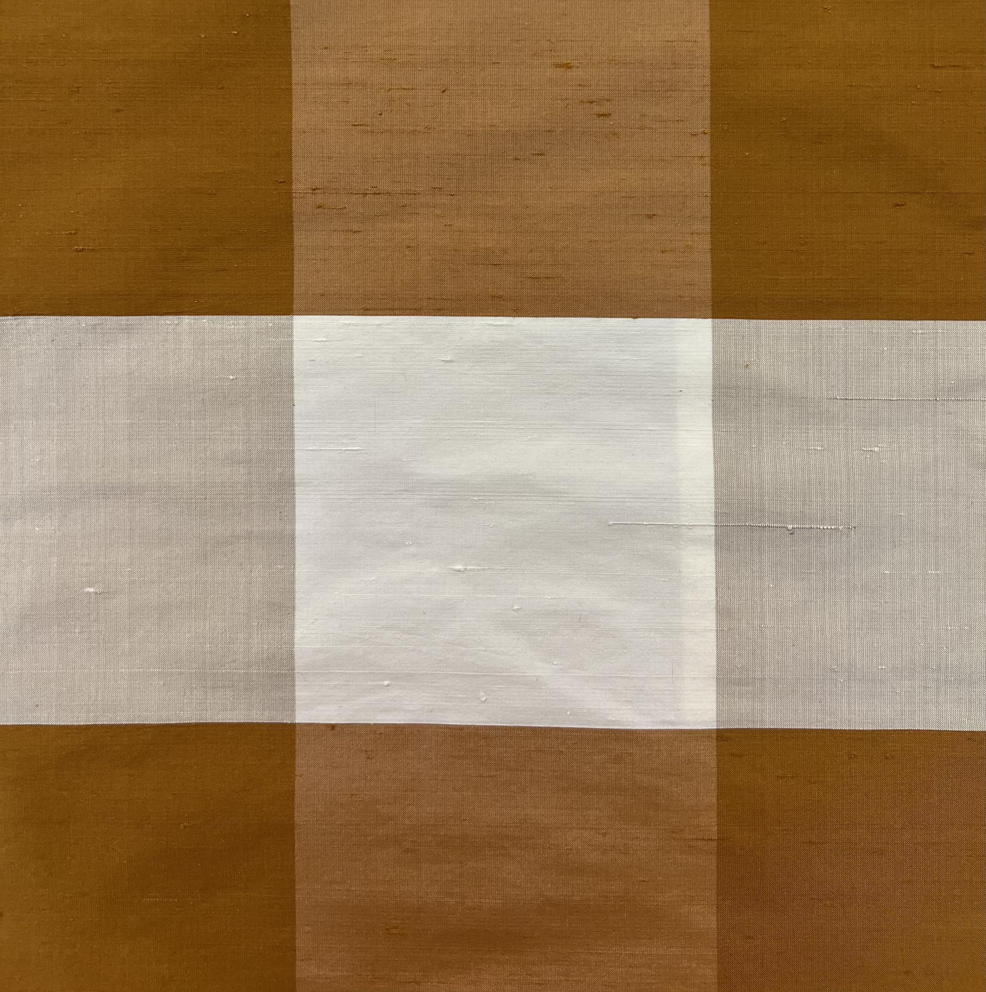 Pure Silk Shantung Gingham