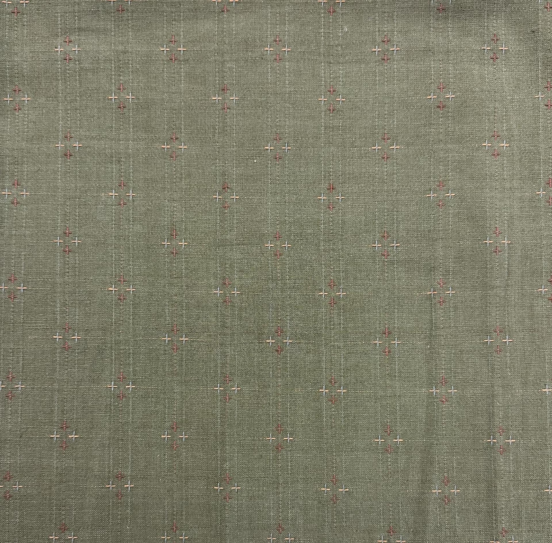 Yarn Dyed Cotton Novelty in Basil