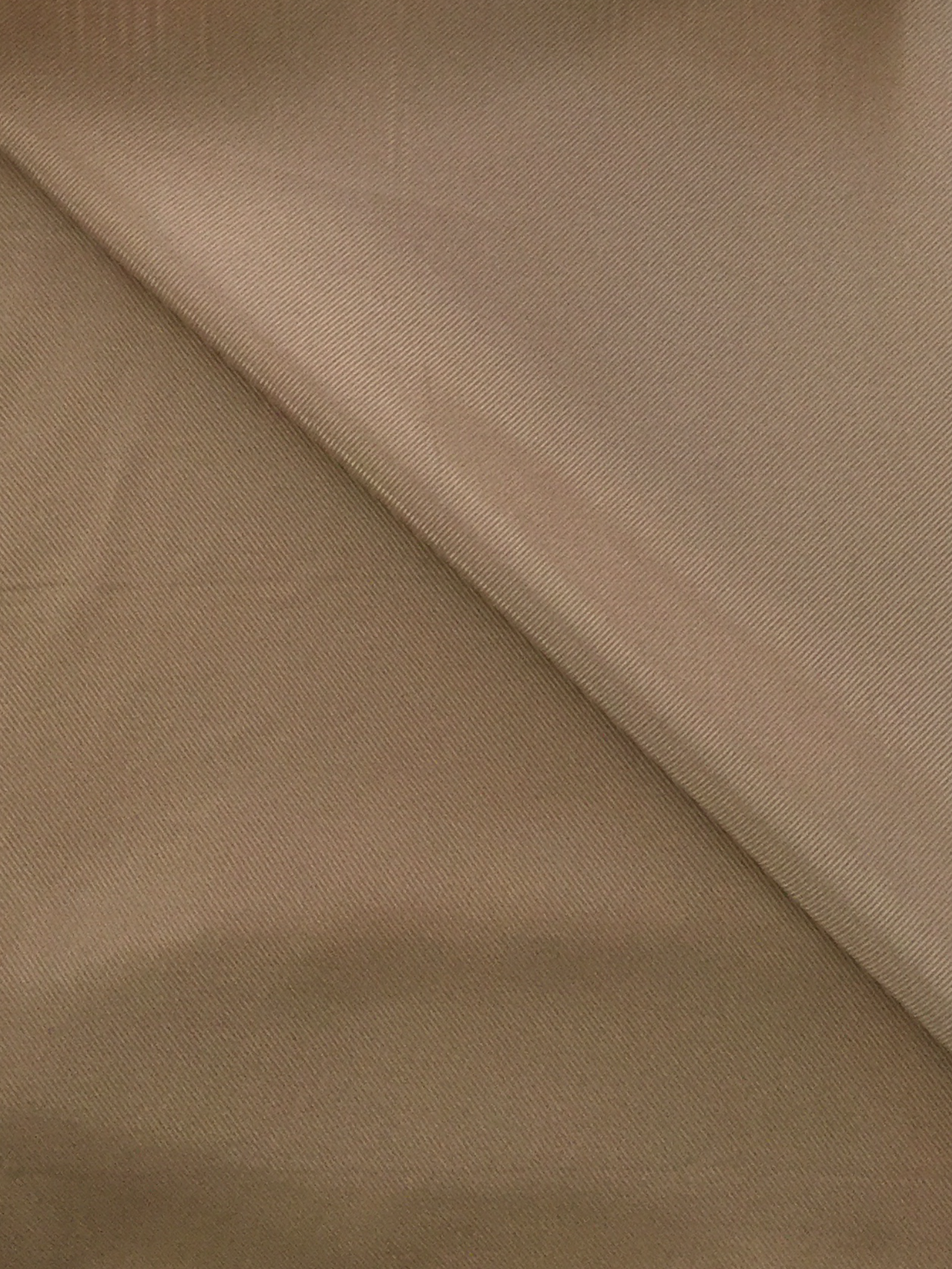 Iridescent Rayon Blend Twill Lining in Gold