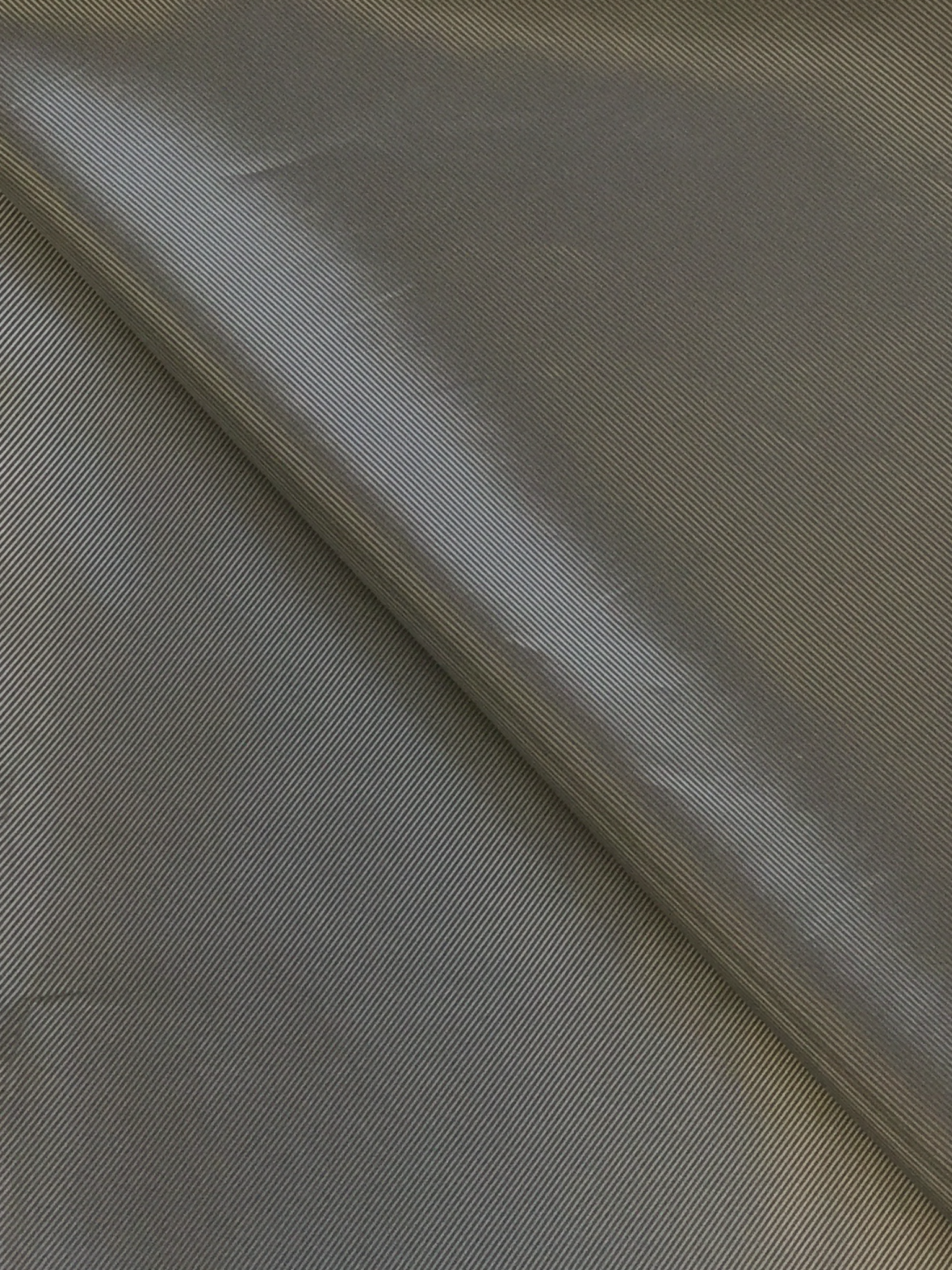 Iridescent Rayon Blend Twill Lining in Grey