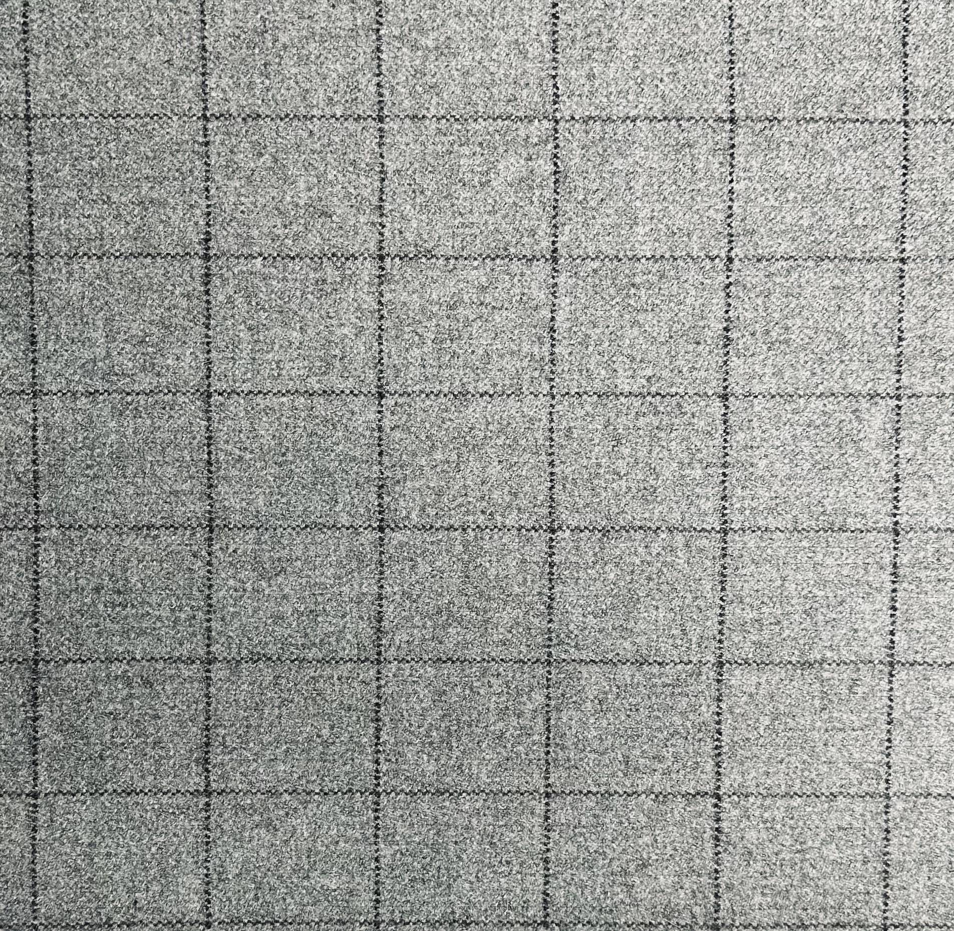 100% Wool Check