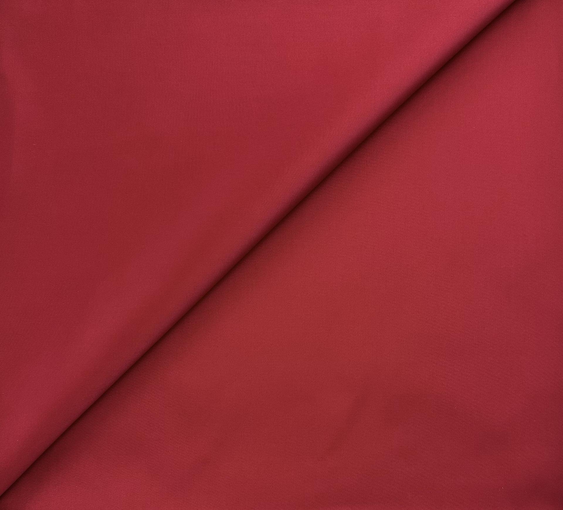 Heavy Cotton Satin in Red