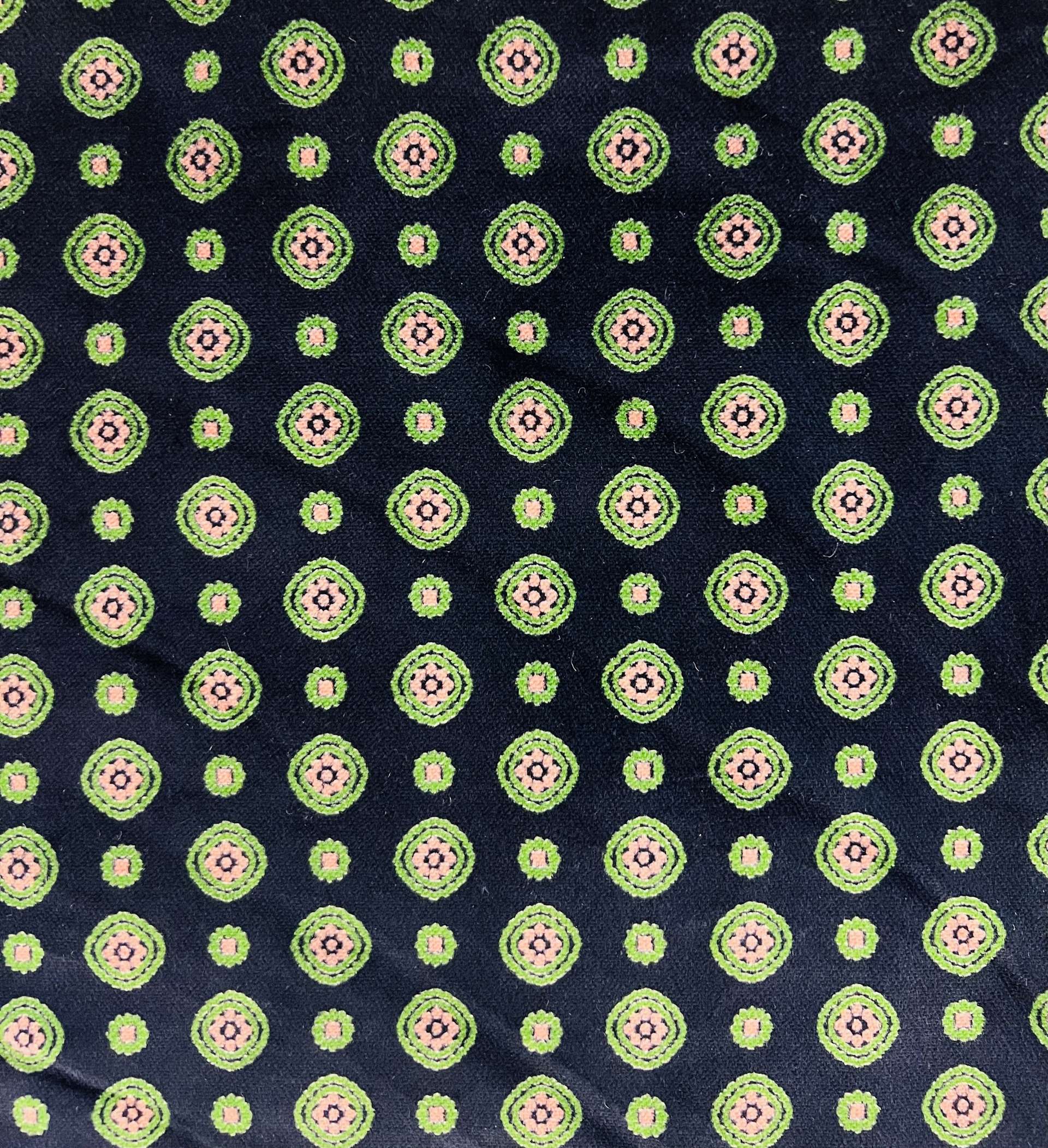 Made in Italy 100% Cotton Printed Velvet