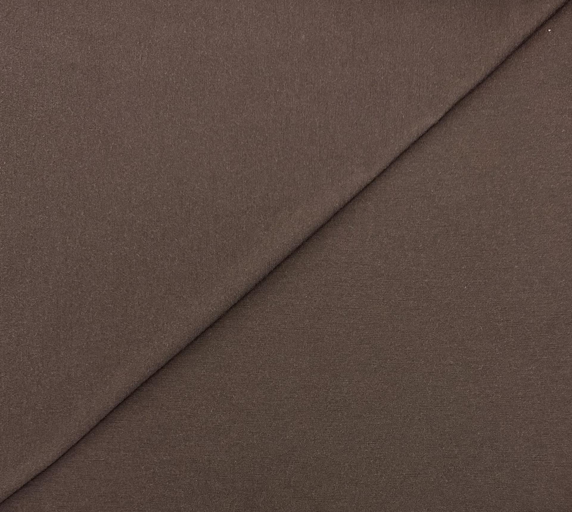 Sustainable Merino Wool Jersey in Espresso