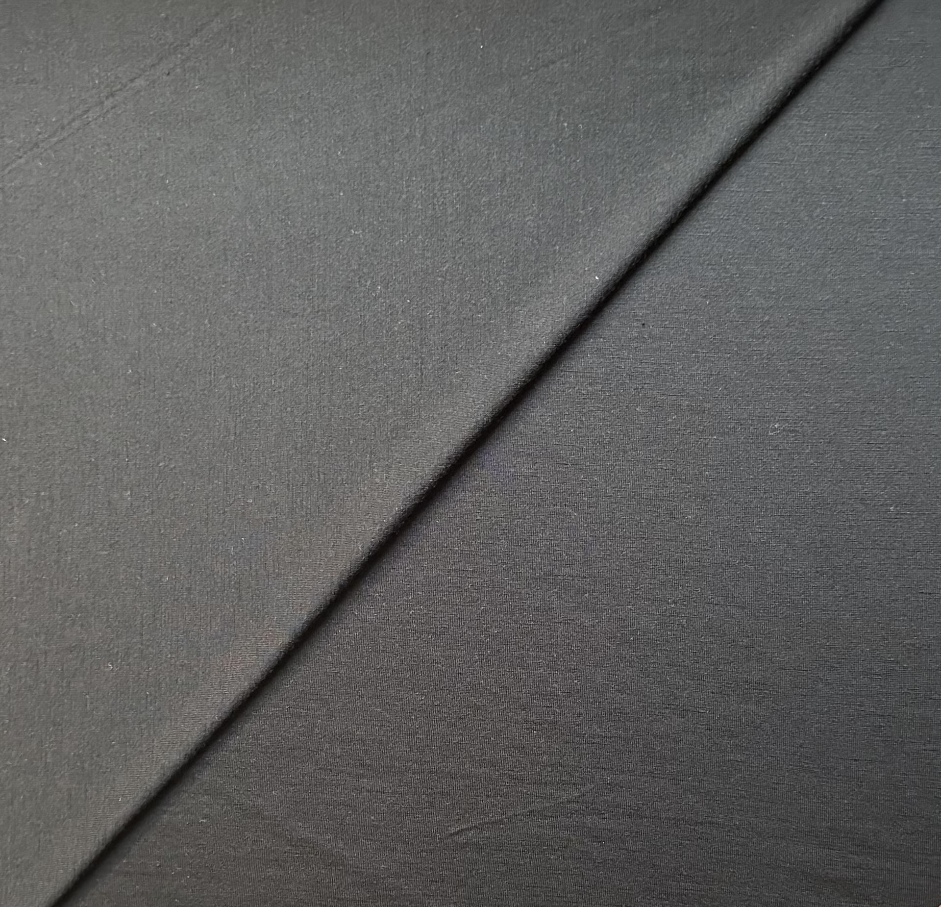 Sustainable Merino Wool Jersey in Black