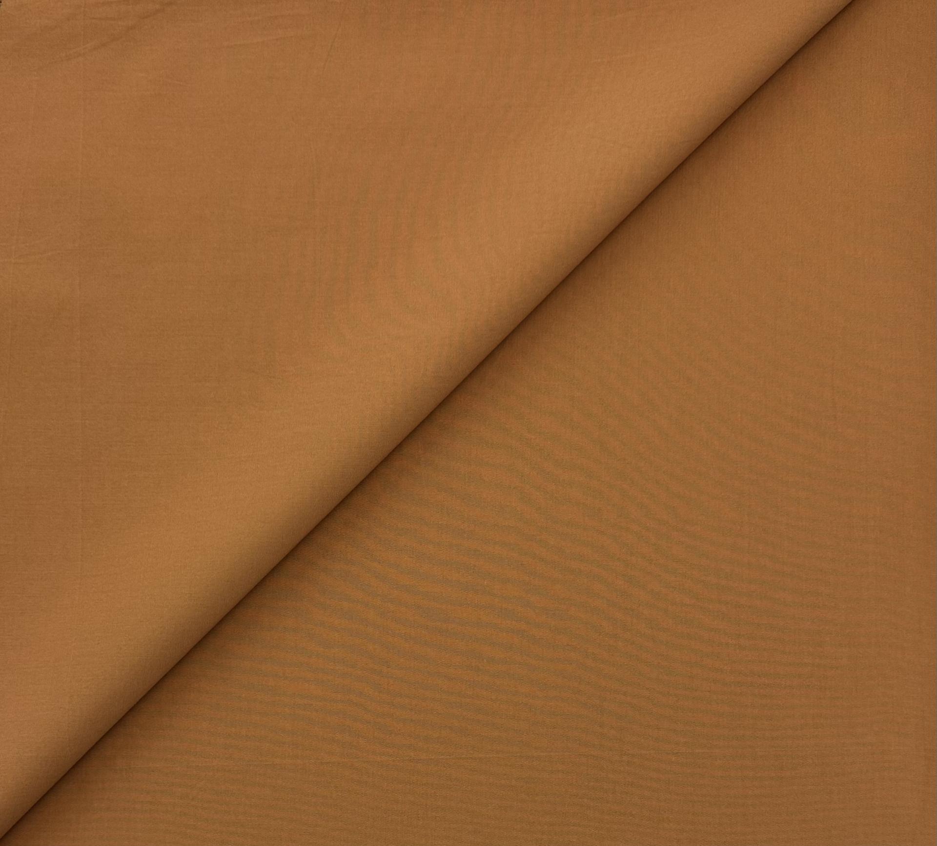 Cotton Pima Broadcloth in Camel