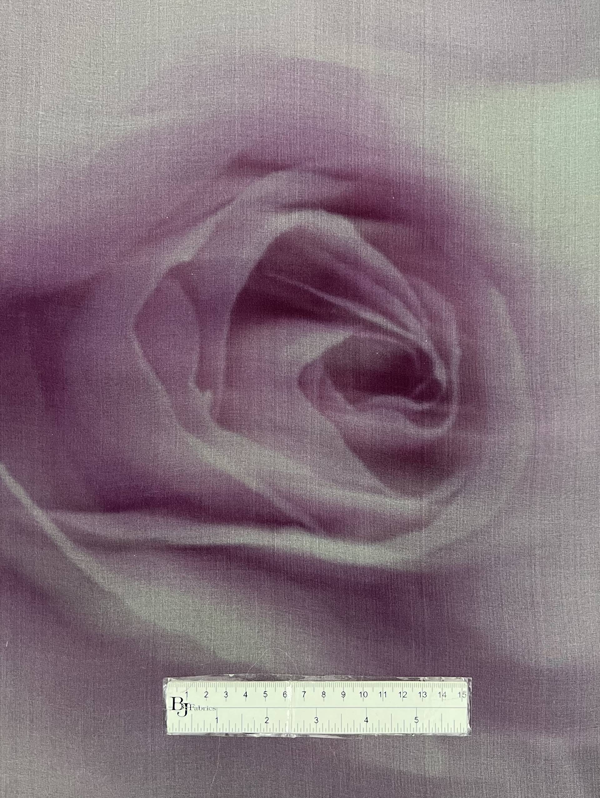 Couture Printed Silk Organza