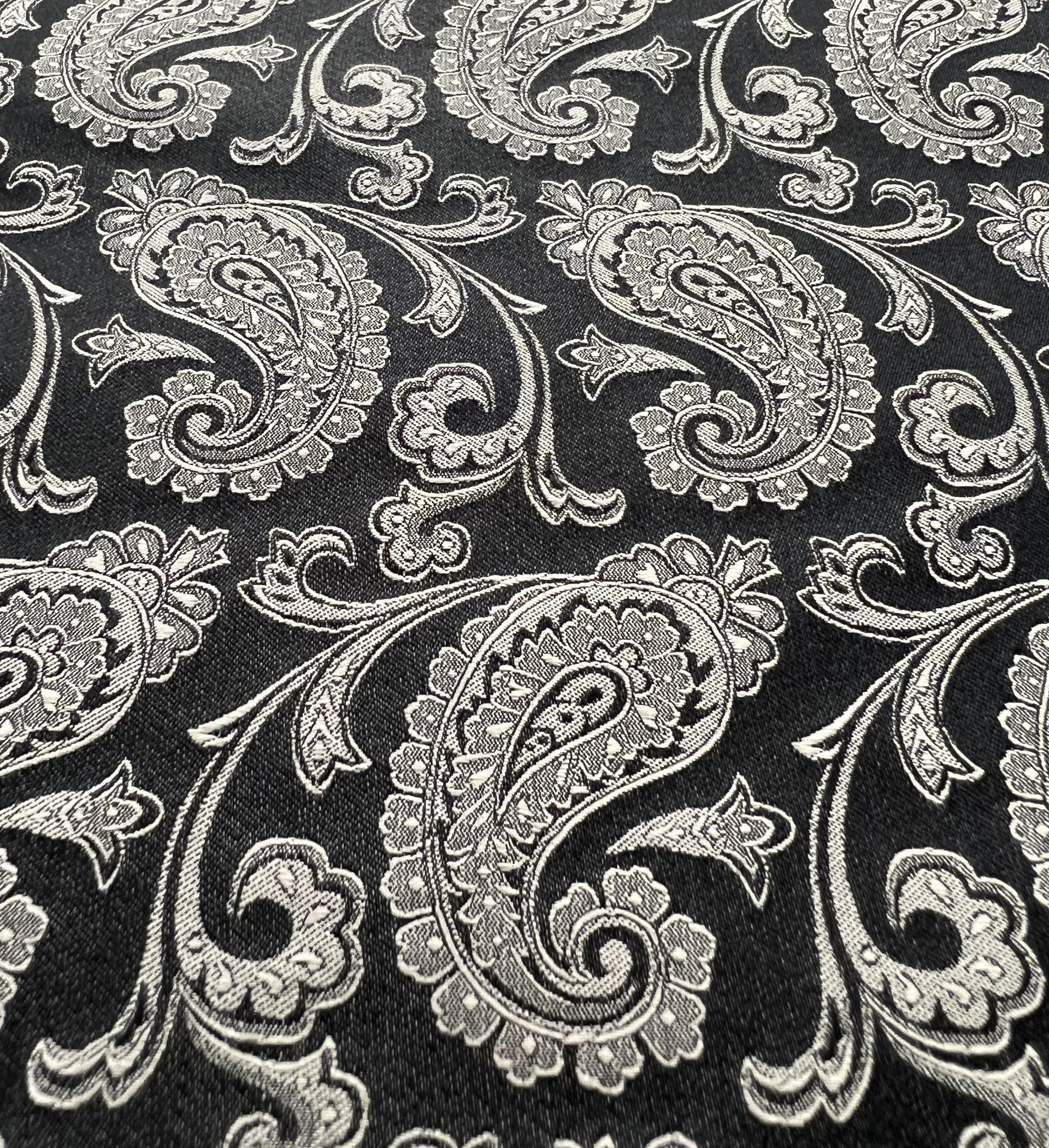 Pure Silk Damask Brocade