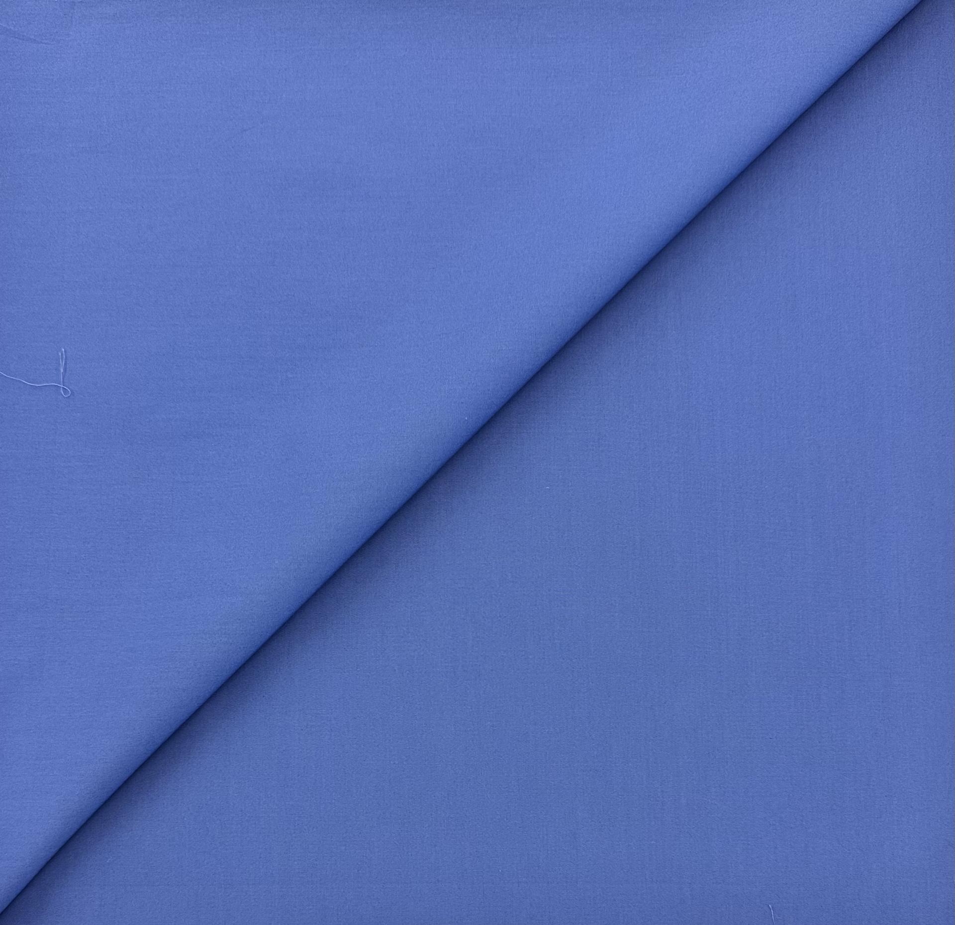 Cotton Pima Broadcloth in Cobalt