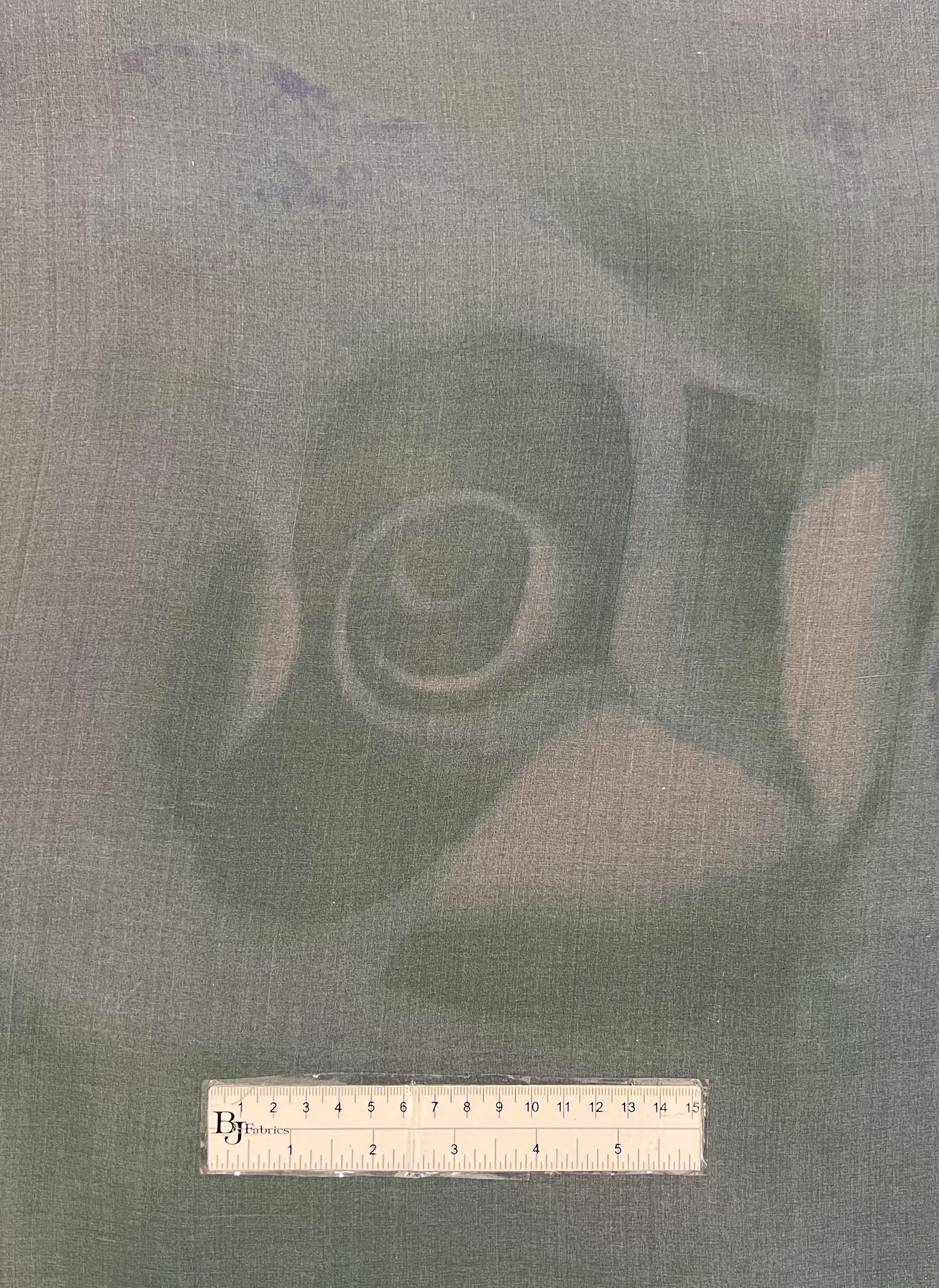 Couture Printed Silk Organza