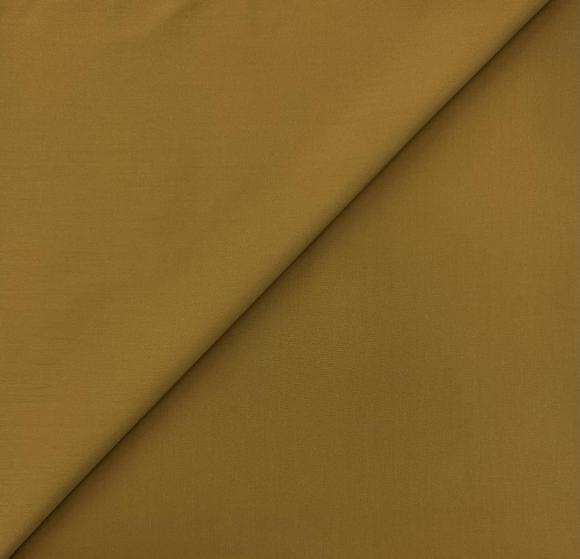 Cotton Pima Broadcloth in Ochre
