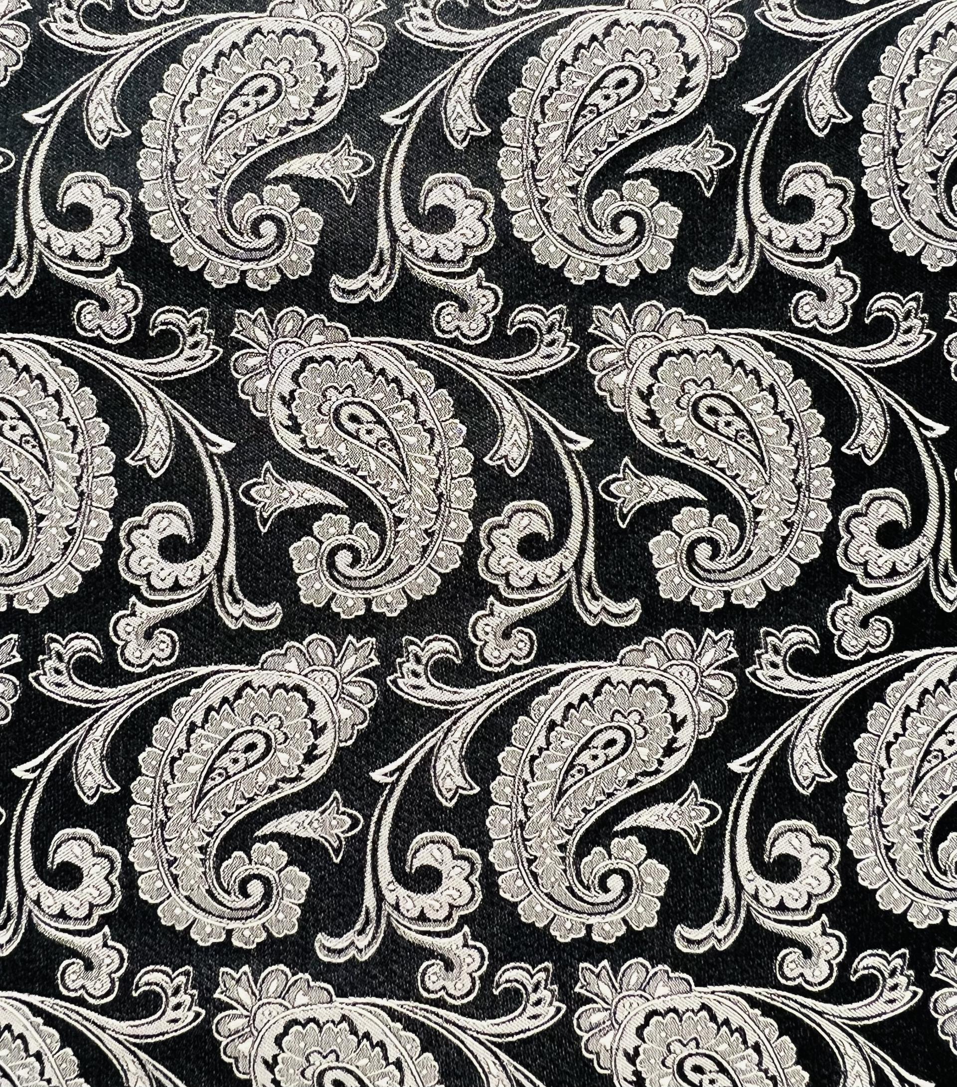 Pure Silk Damask Brocade