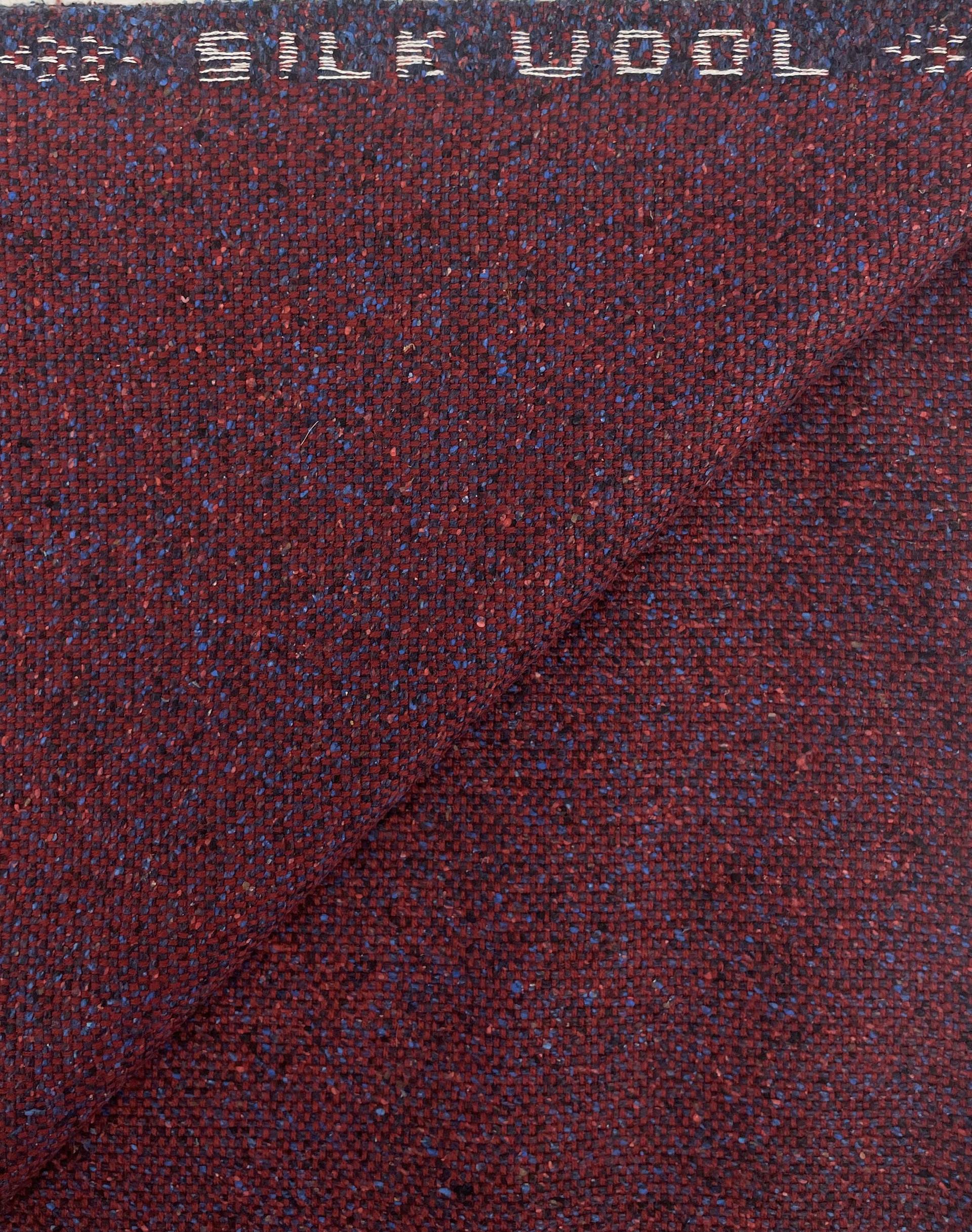 Silk & Wool Blend Donegal Tweed