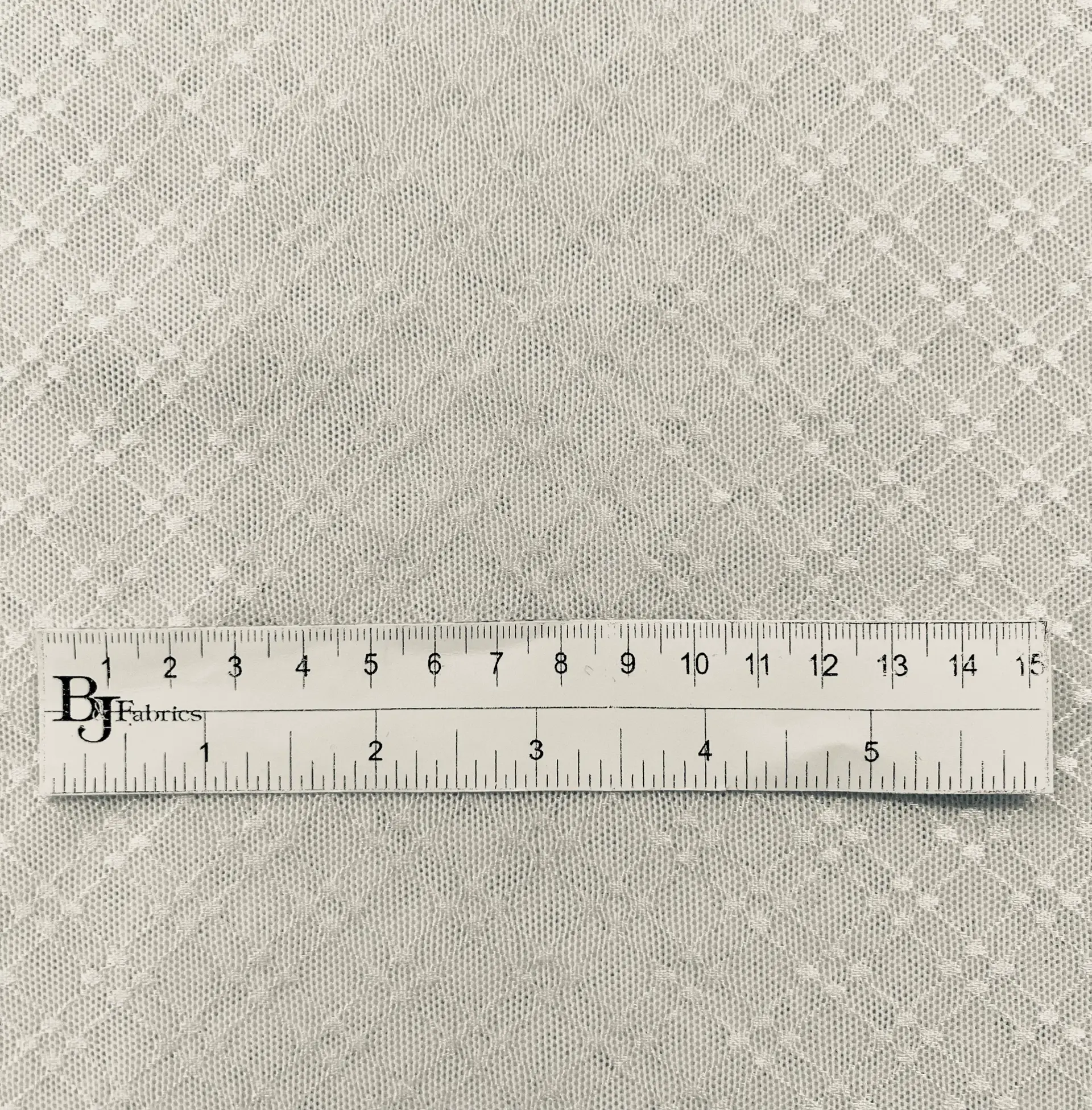 Stretch Tulle in Off White