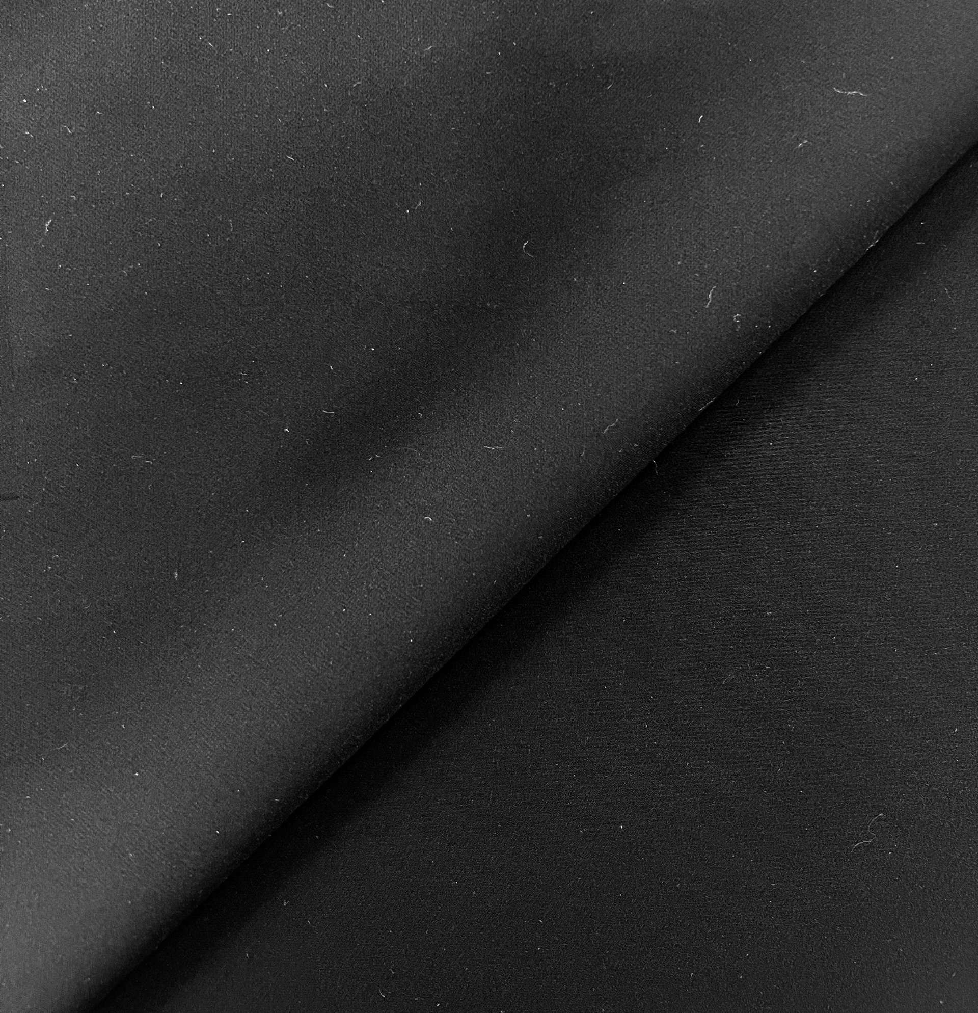 Bi-Stretch Nylon Crepe in Black