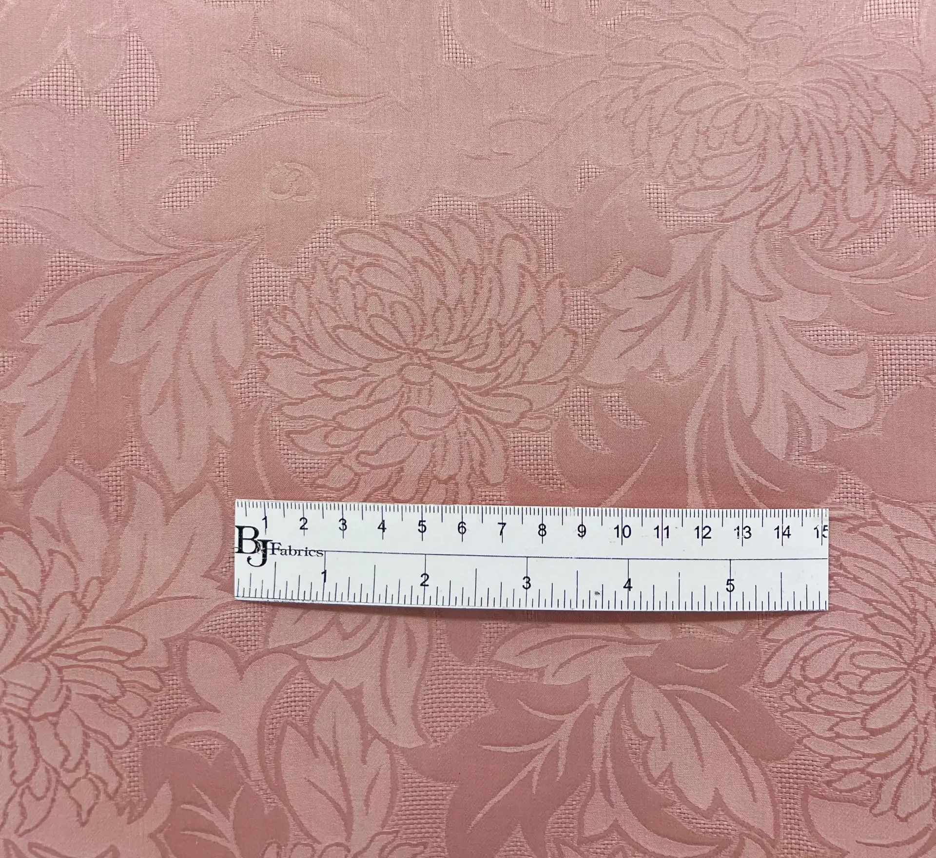 Pure Silk Gazar Jacquard in Dusty Pink