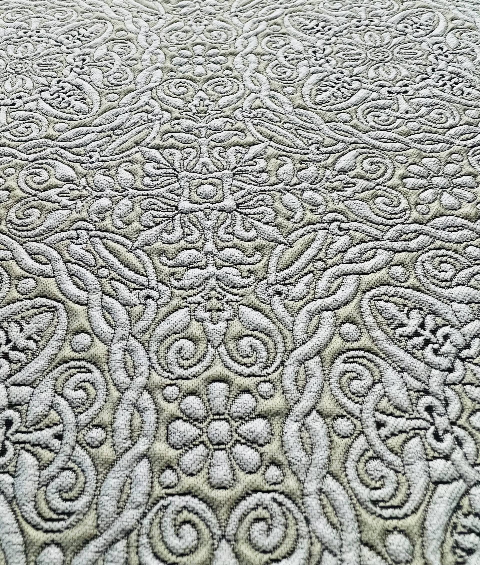 Celtic Style Brocade in Beige & Putty