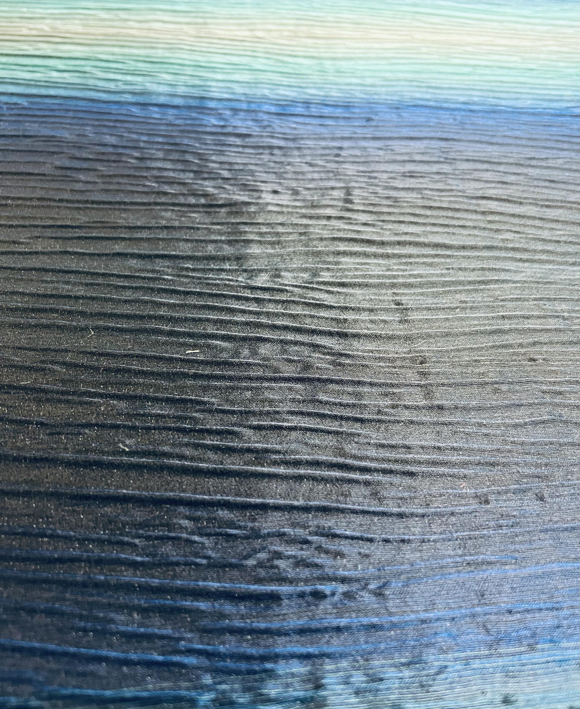 Silk Blend Cloqué Plissé