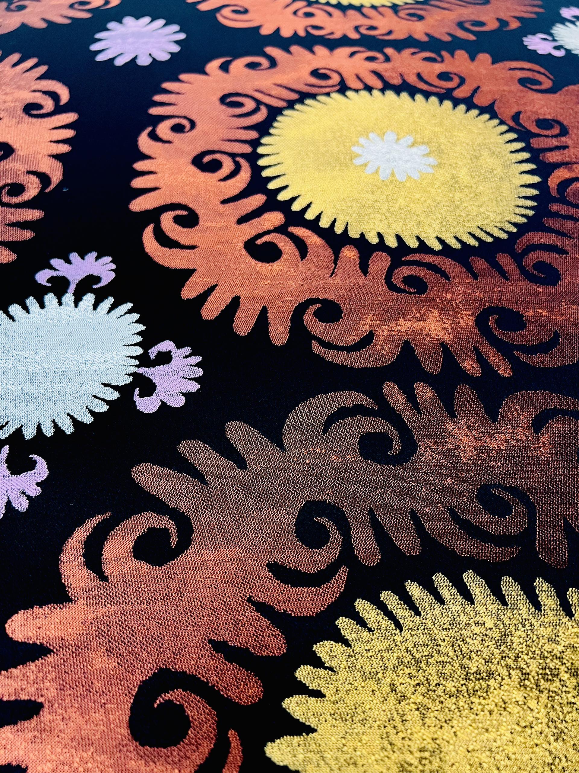 Viscose & Acetate Jacquard Brocade