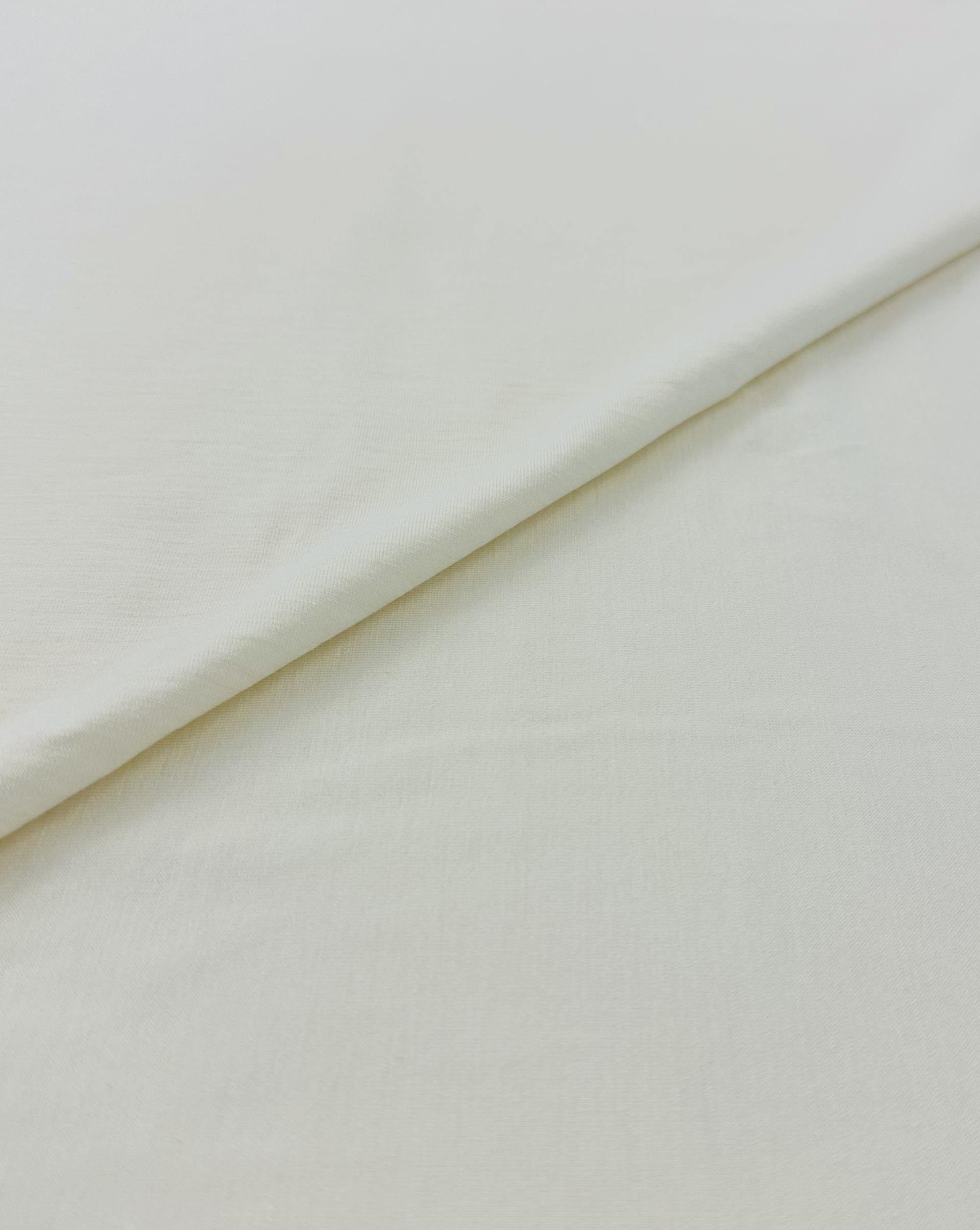 Italian Wool Lycra Tissue Jersey Knit in Ivory