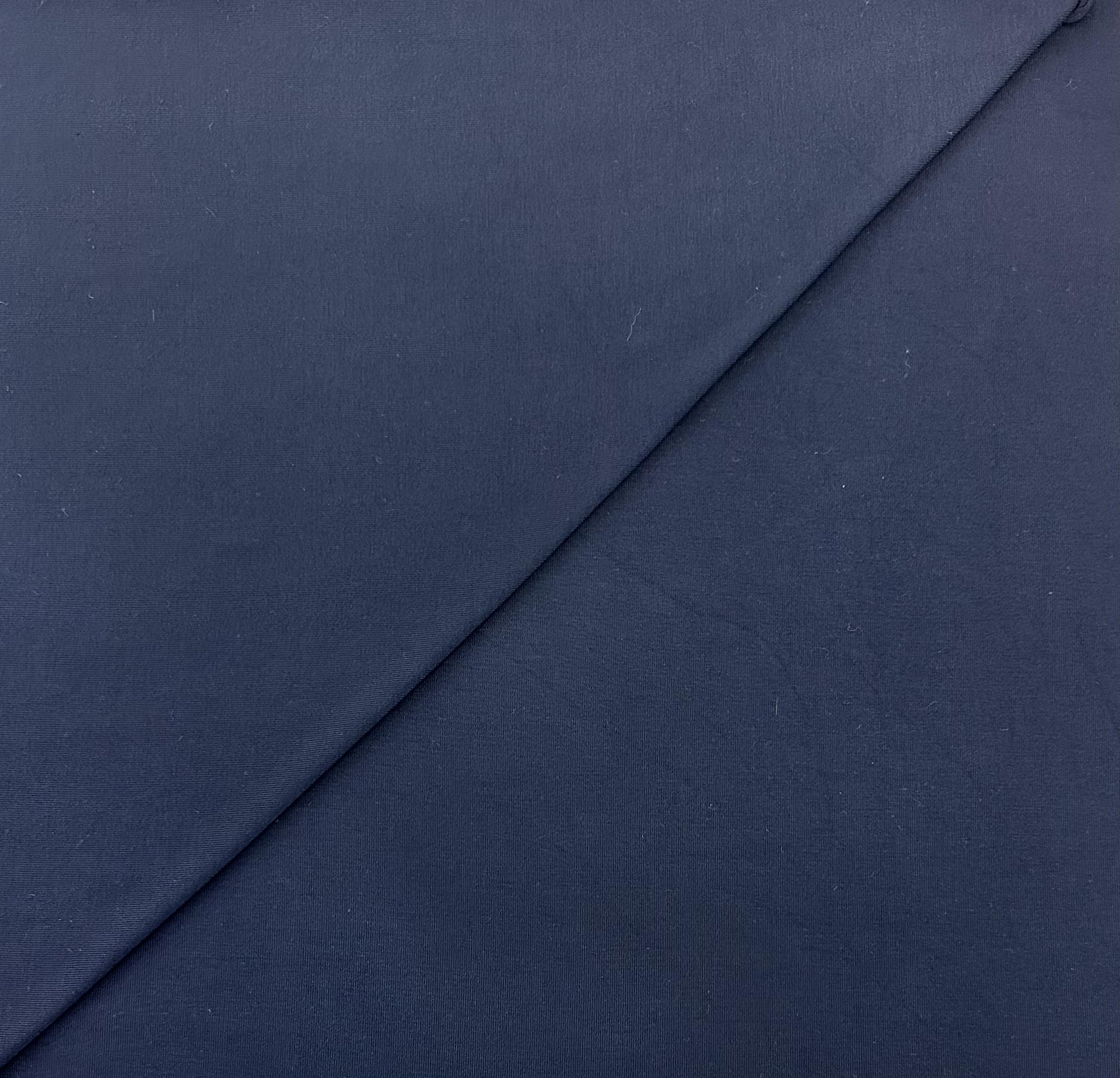 Sustainable Rayon Of Bamboo Spandex Jersey in Midnight