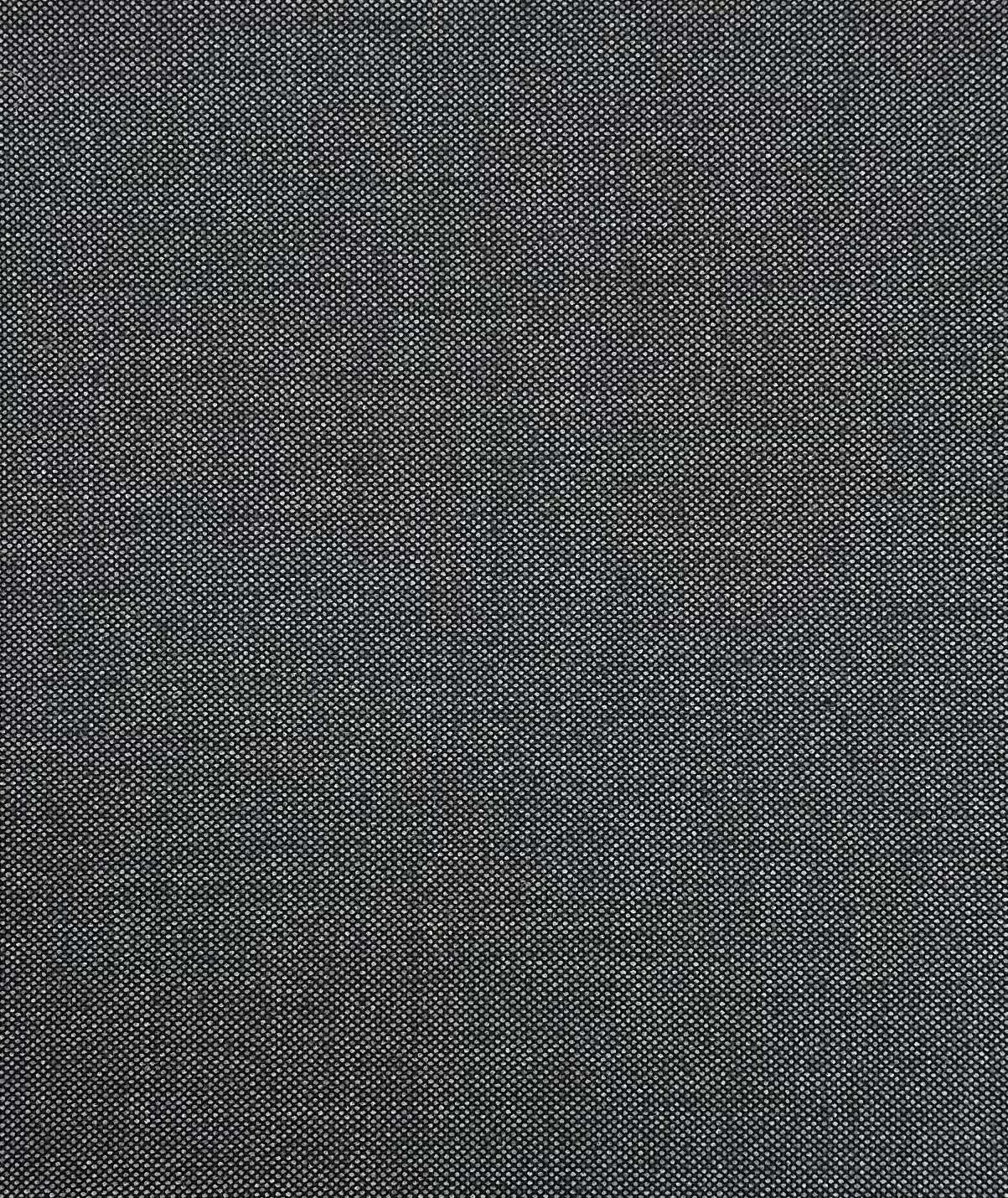 Italian Wool Birdseye in Black and Charcoal