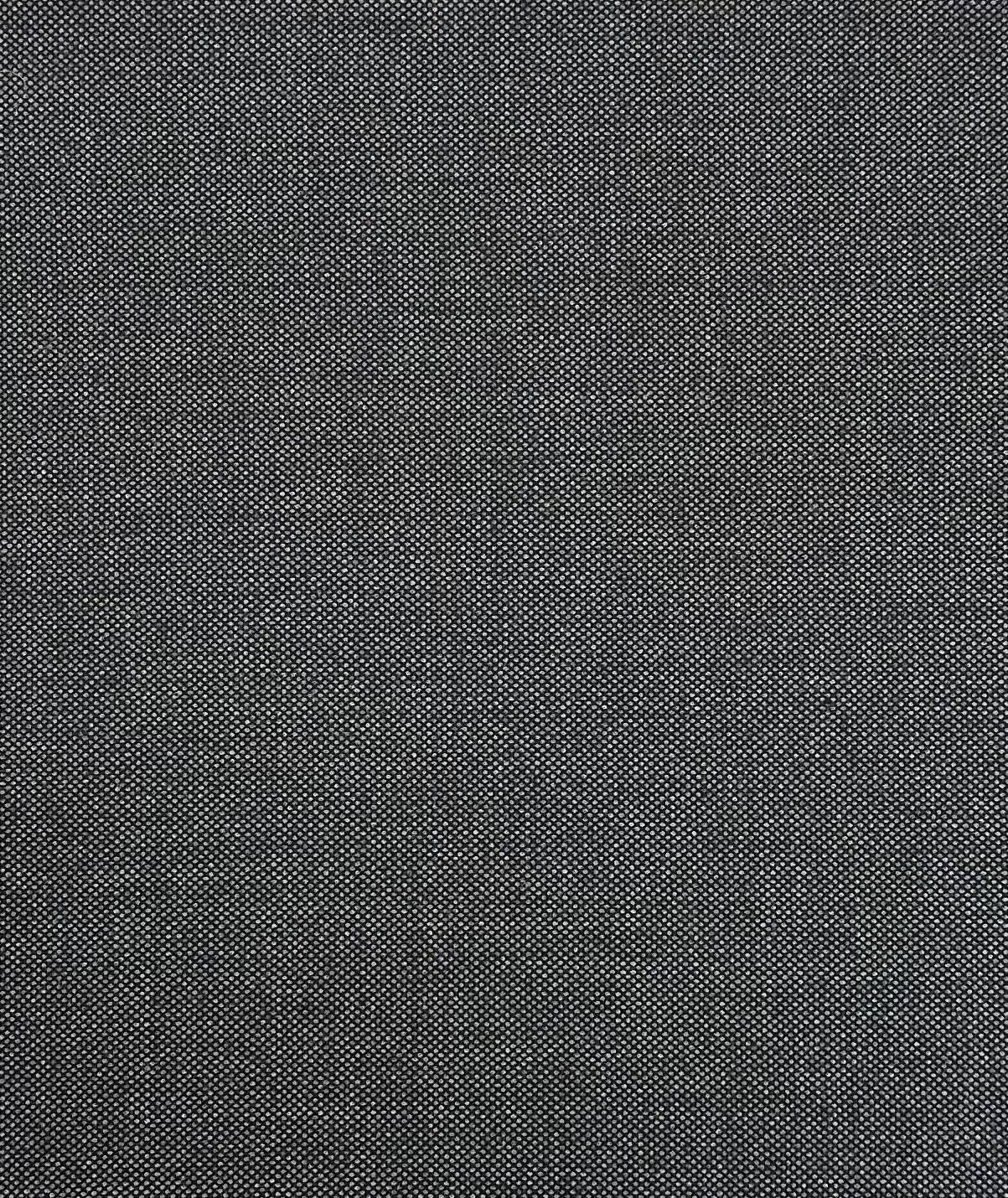 Italian Wool Birdseye in Black and Charcoal