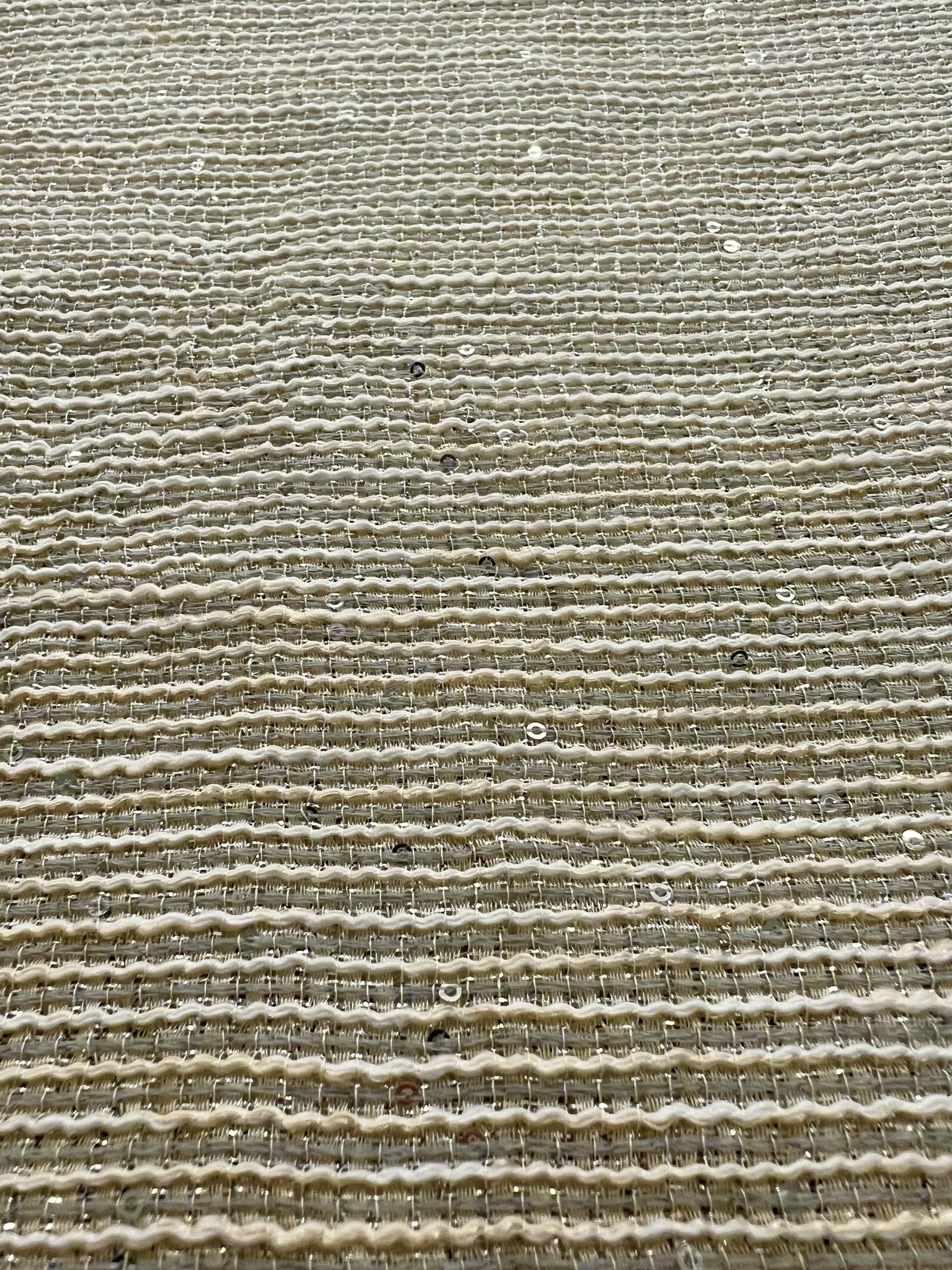 Micro Sequin on Lamé Cotton
