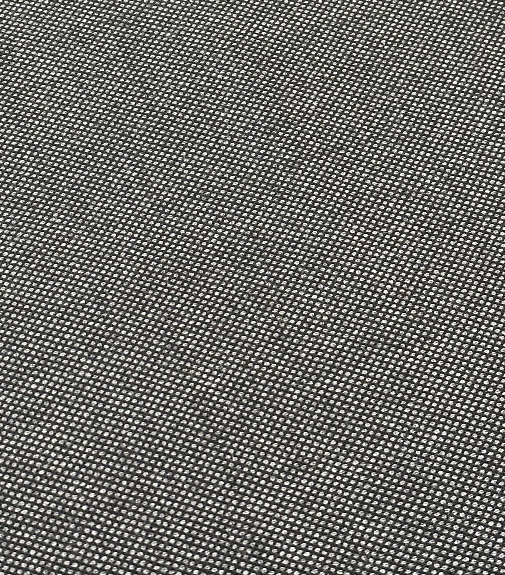 Italian Wool Birdseye in Black and Charcoal