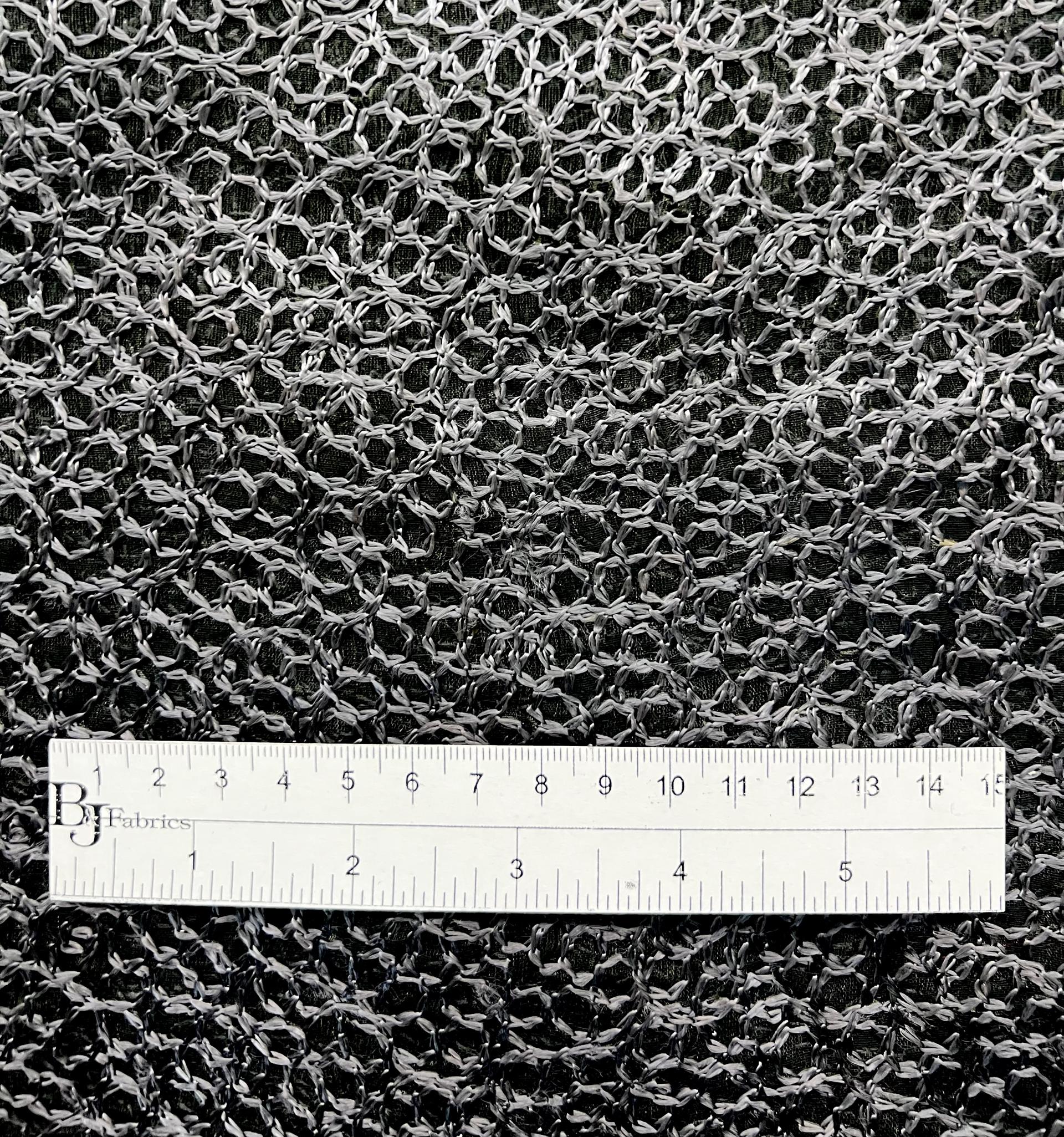 Embroidered Silk Organza