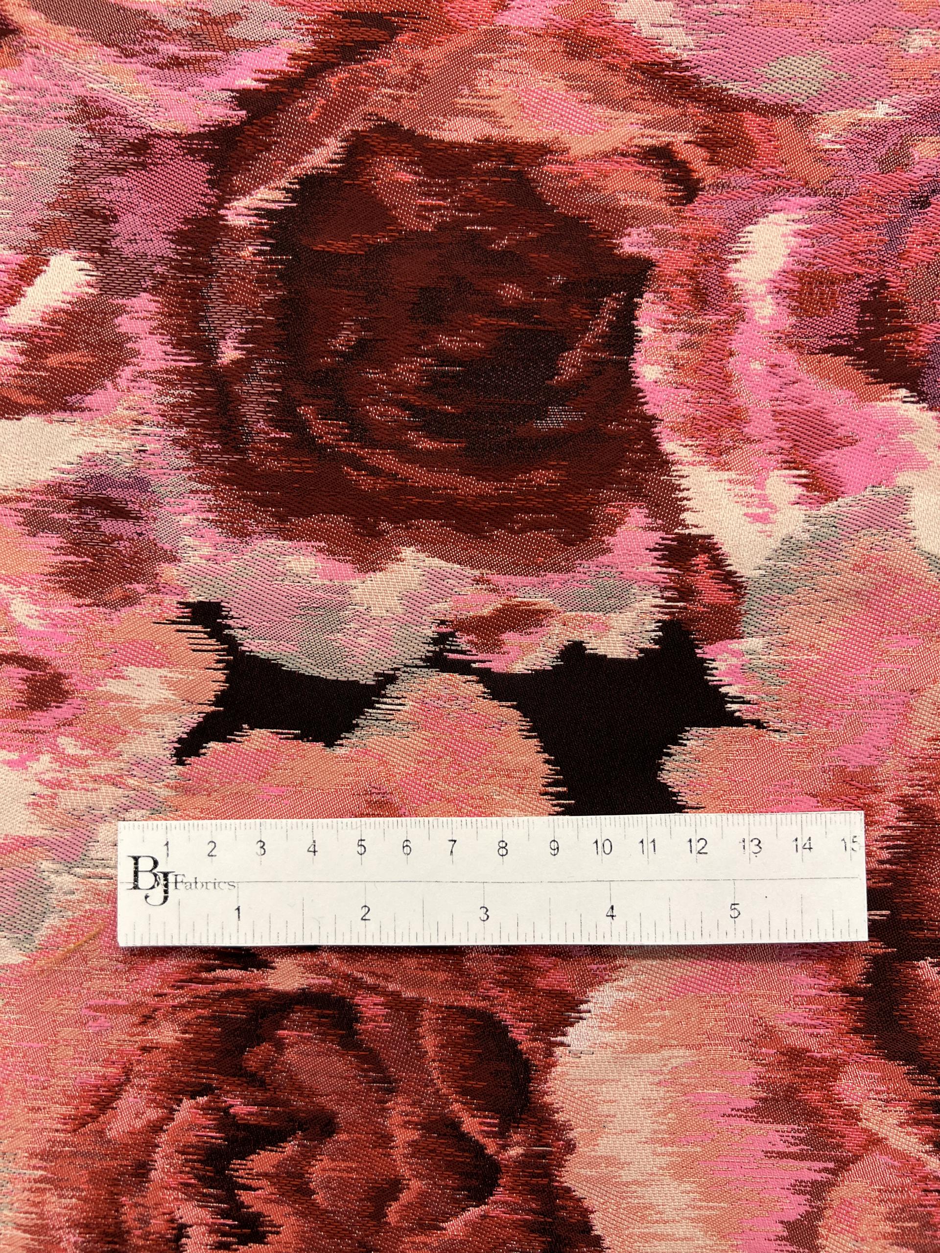 Jacquard Acetate Floral Brocade