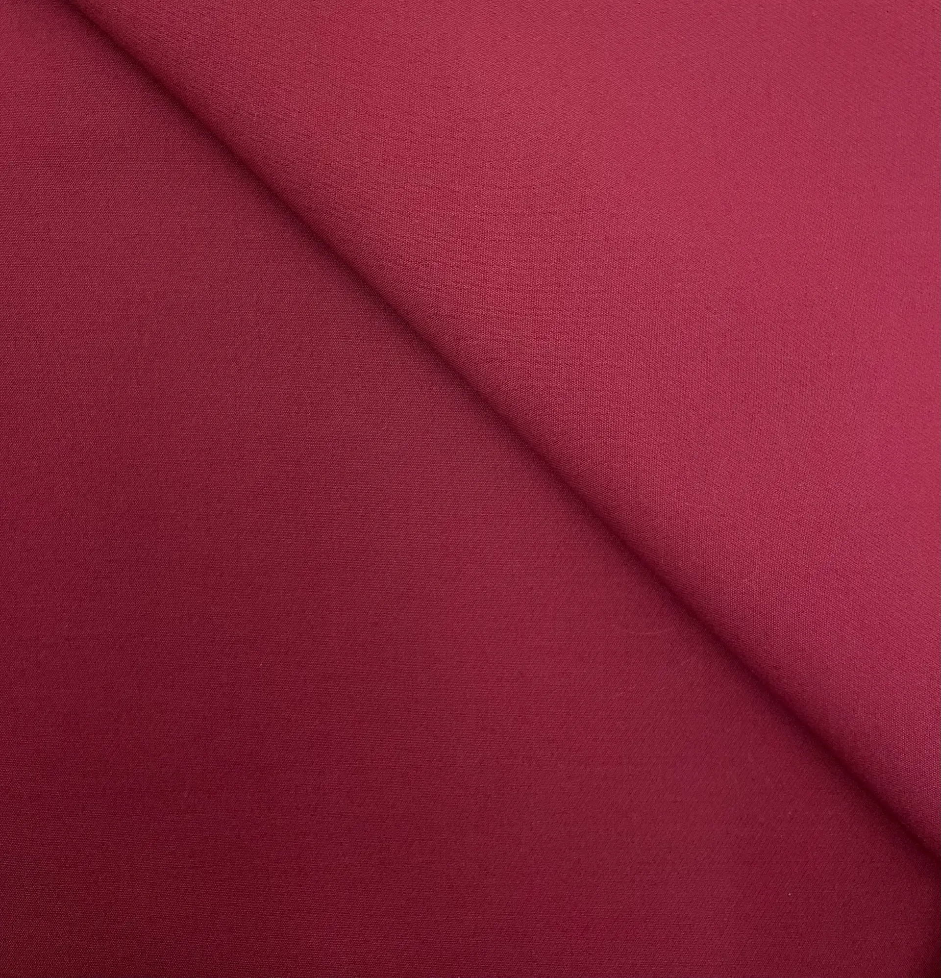 Silk and Wool in Cranberry