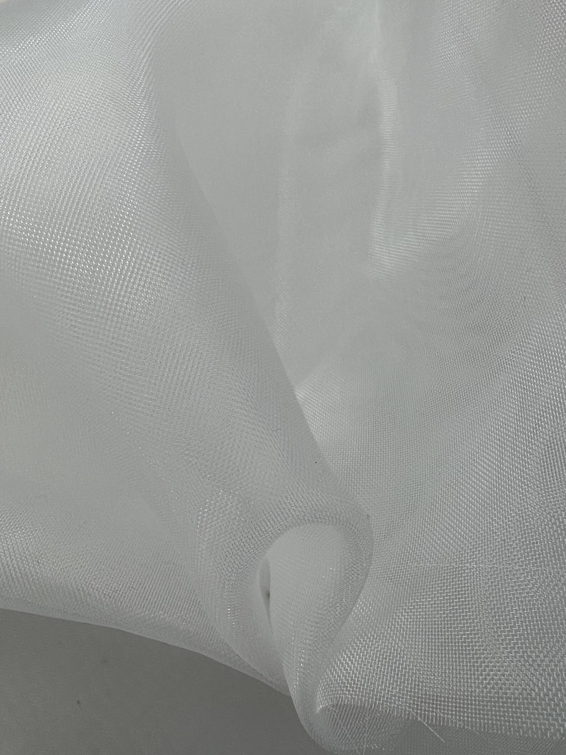 Italian Nylon Mesh in Bianco