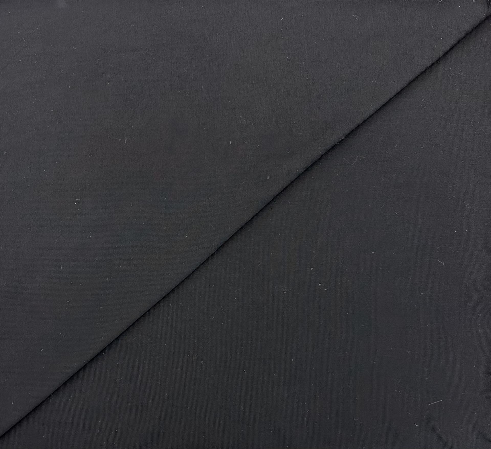 Sustainable Rayon Of Bamboo Spandex Jersey in Black