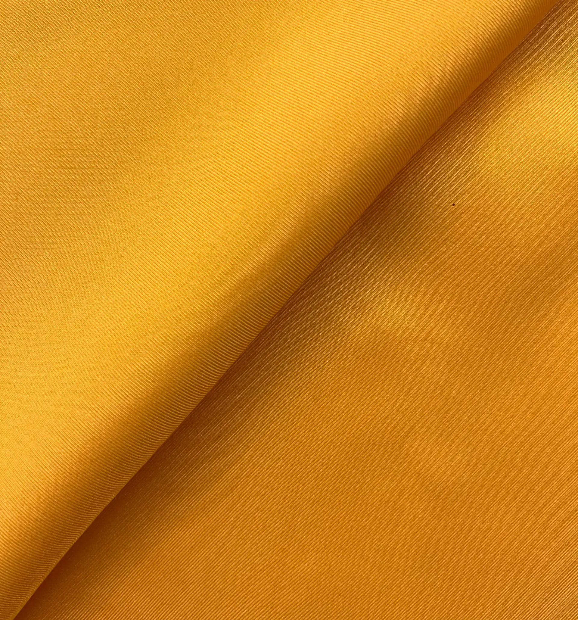 Pure Silk Twill in Mango
