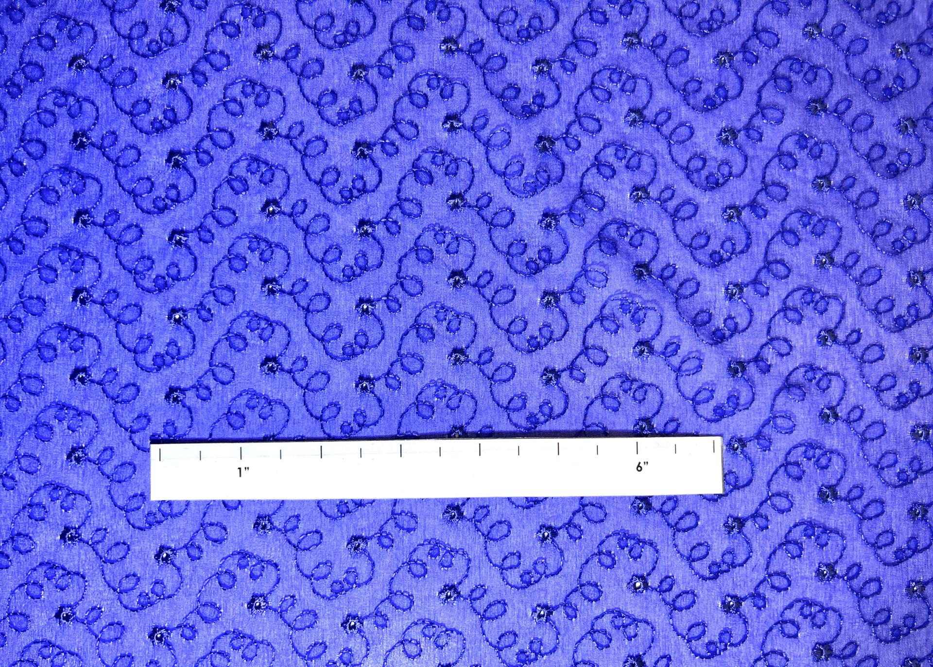 Embroidered Silk Chiffon