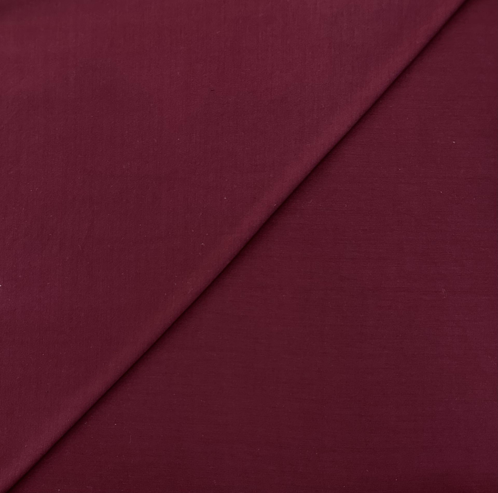 Sustainable Rayon Of Bamboo Spandex Jersey in Bordeaux