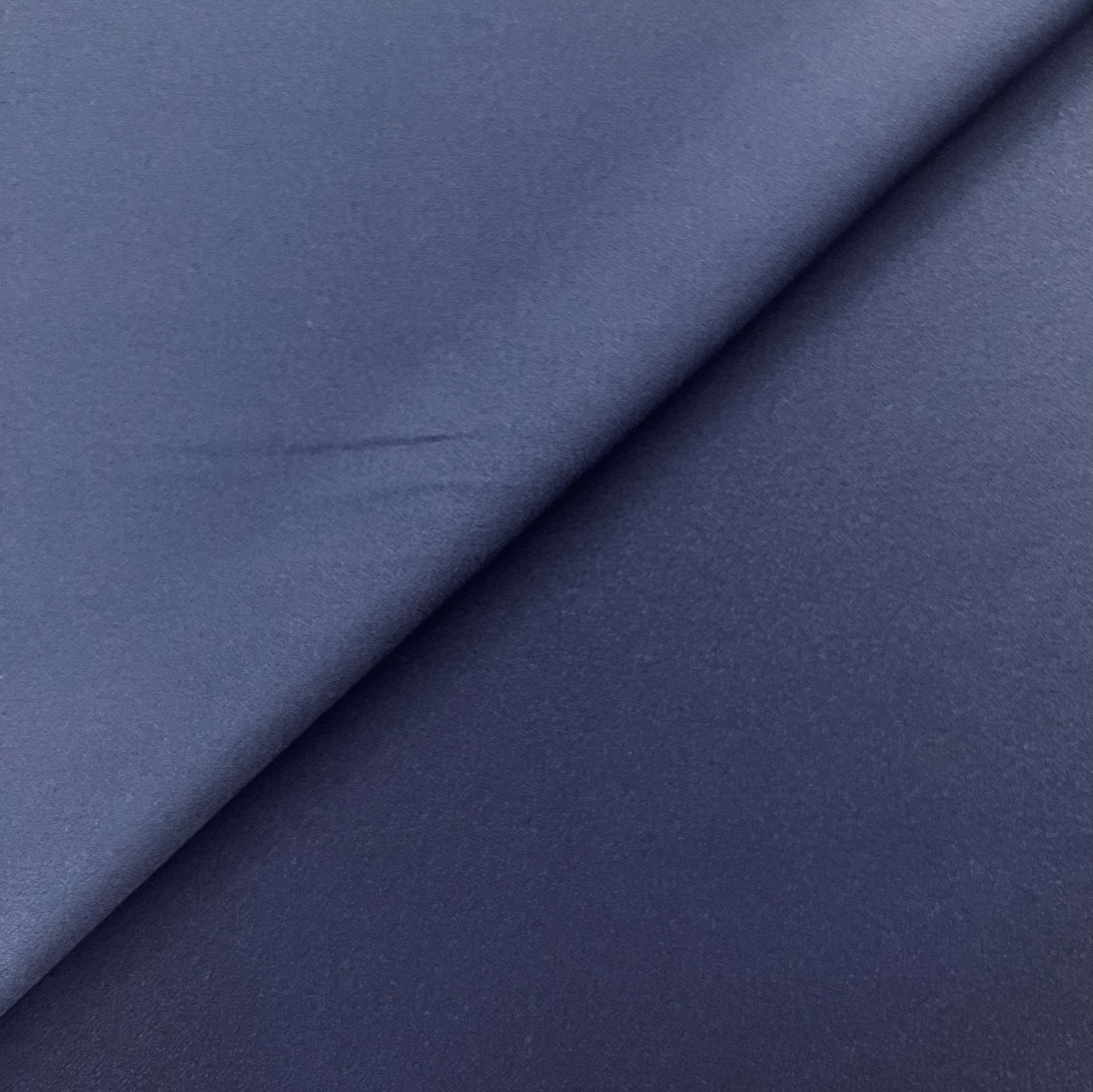 Triacetate Stretch Crepé Back Satin in Navy