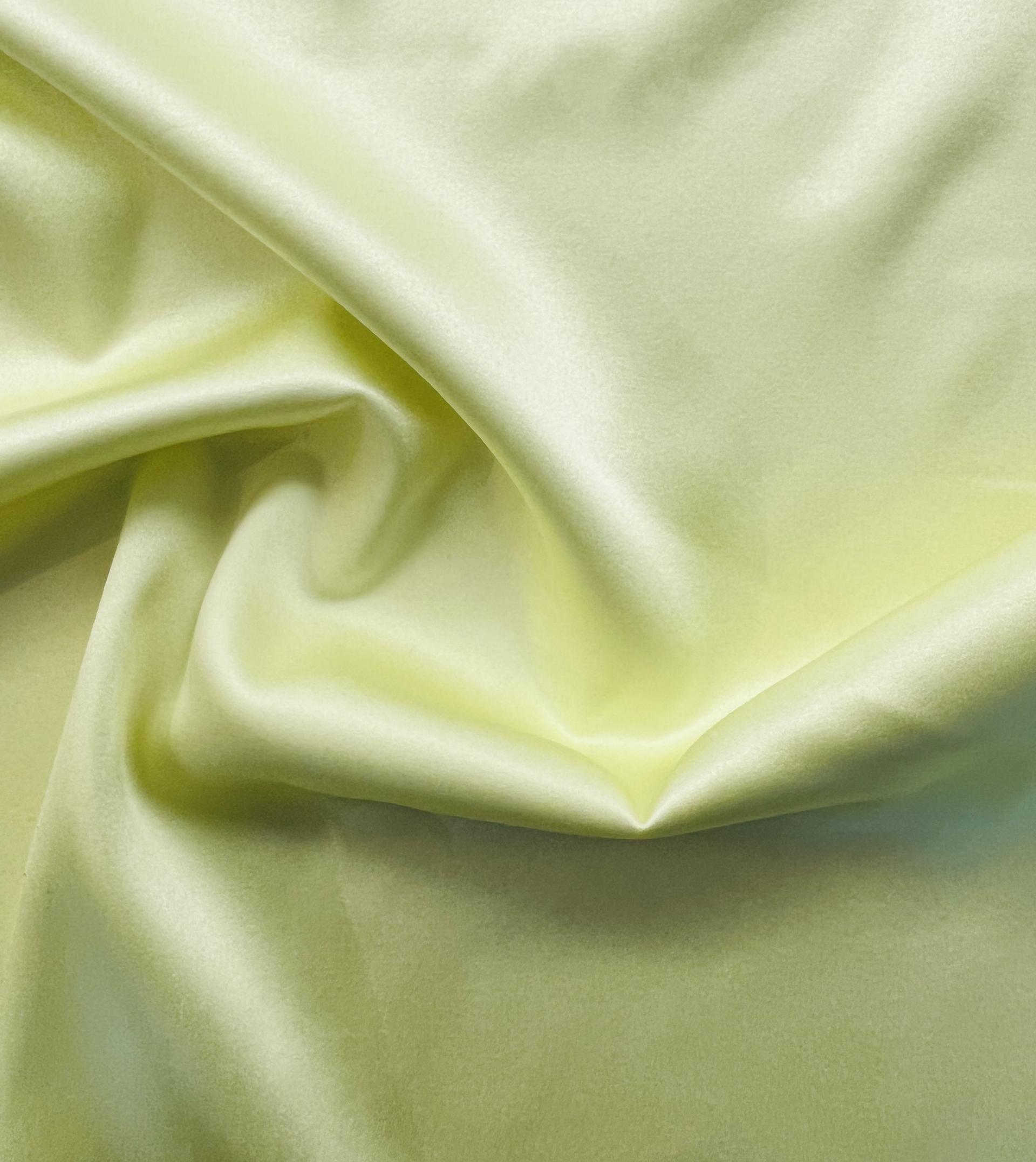 Pure Silk Charmeuse in Daffodil